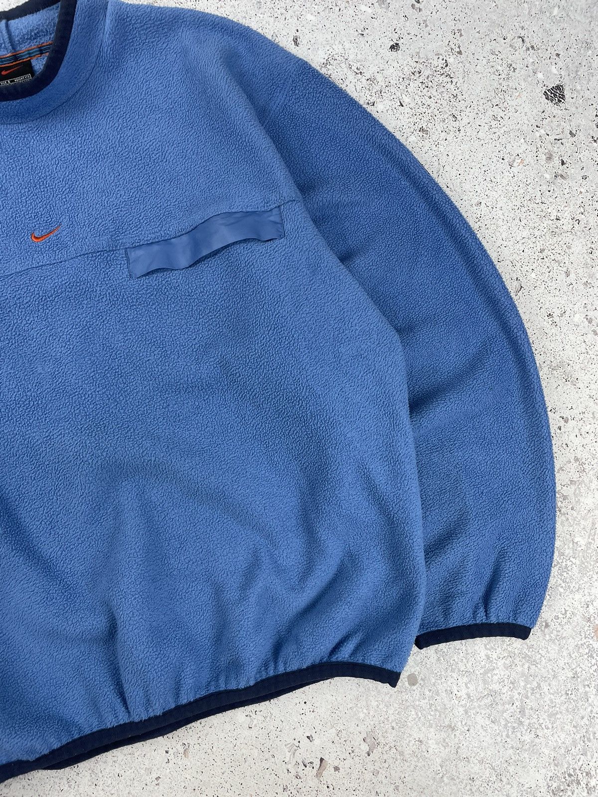 Nike × Vintage Y2k Vintage Nike Fleece Center Logo Sweatshirt Crewneck Size US S / EU 44-46 / 1 - 4 Thumbnail