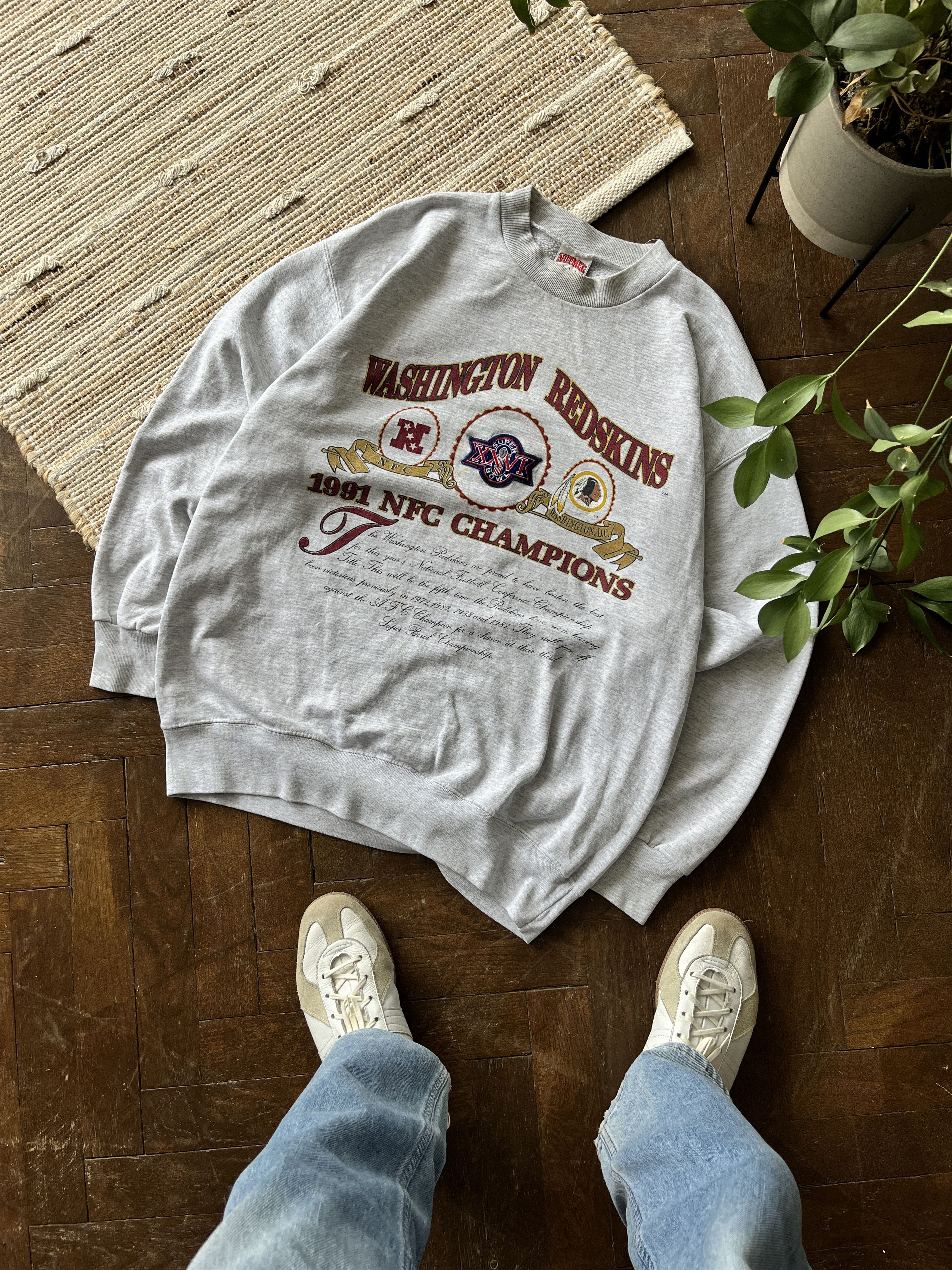 Washington Redskins Vintage NFL Crewneck Sweatshirt – SocialCreatures LTD