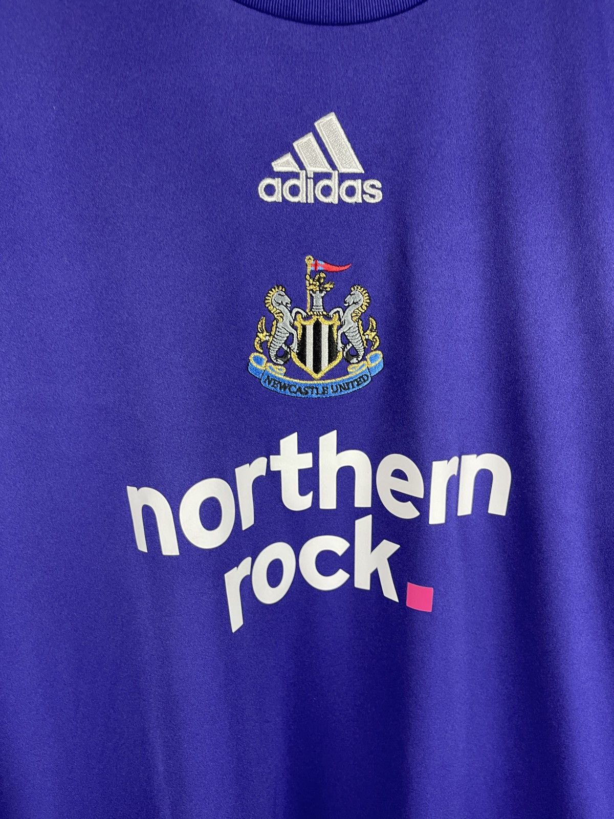 Adidas NEWCASTLE UNITED 2008 2009 AWAY FOOTBALL SHIRT SOCCER ADIDAS Size US L / EU 52-54 / 3 - 6 Thumbnail