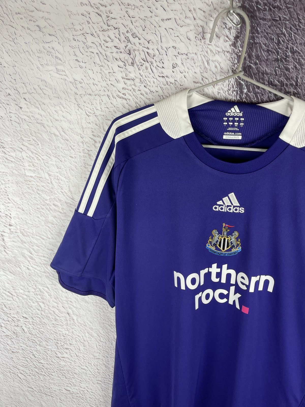 Adidas NEWCASTLE UNITED 2008 2009 AWAY FOOTBALL SHIRT SOCCER ADIDAS Size US L / EU 52-54 / 3 - 3 Thumbnail