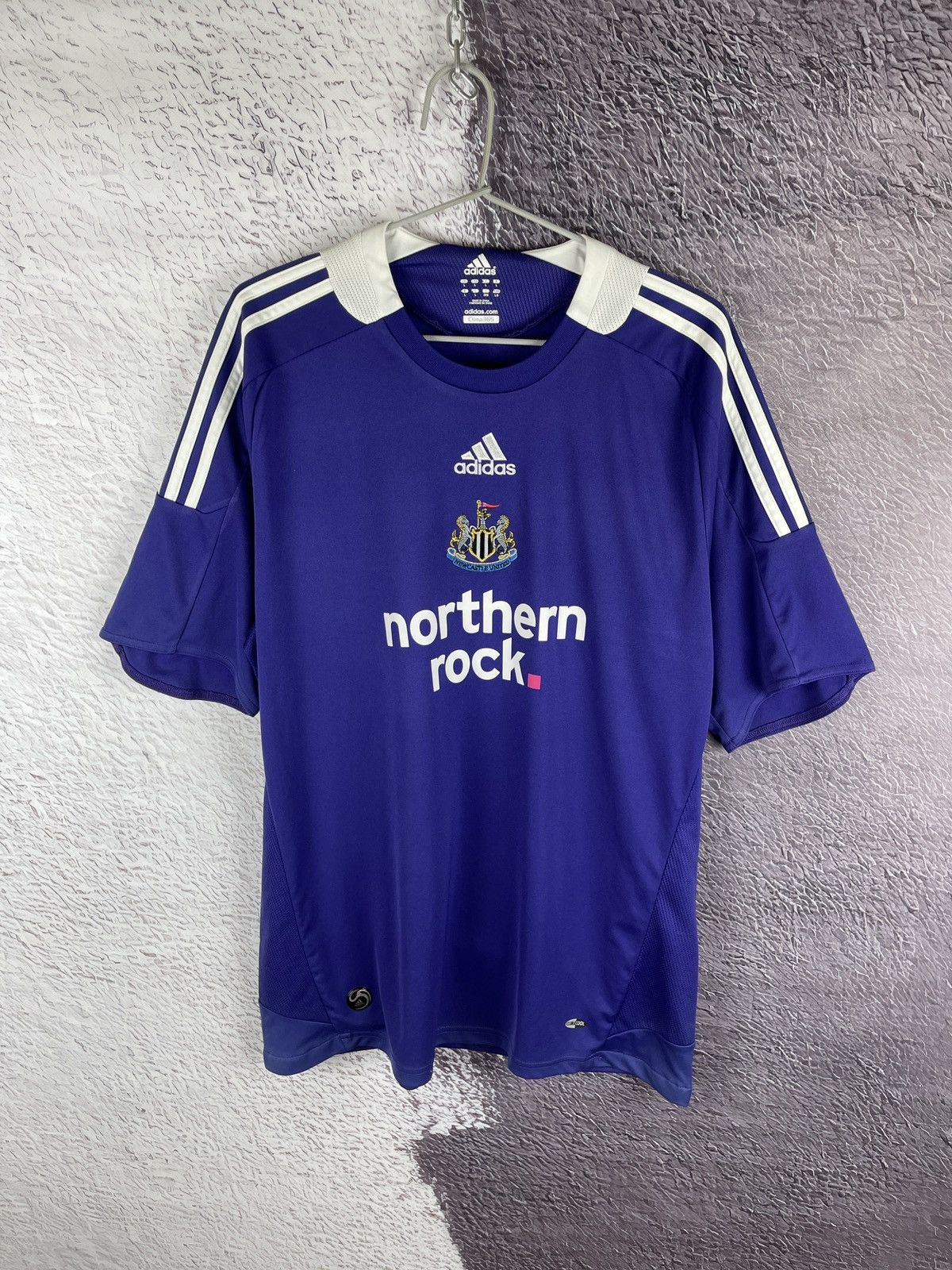 Adidas NEWCASTLE UNITED 2008 2009 AWAY FOOTBALL SHIRT SOCCER ADIDAS Size US L / EU 52-54 / 3 - 2 Thumbnail
