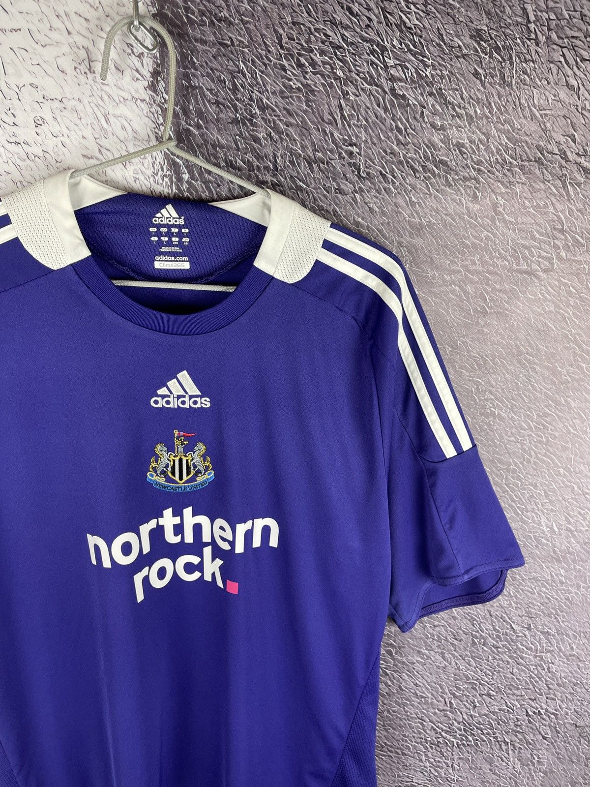 Adidas NEWCASTLE UNITED 2008 2009 AWAY FOOTBALL SHIRT SOCCER ADIDAS Size US L / EU 52-54 / 3 - 4 Thumbnail