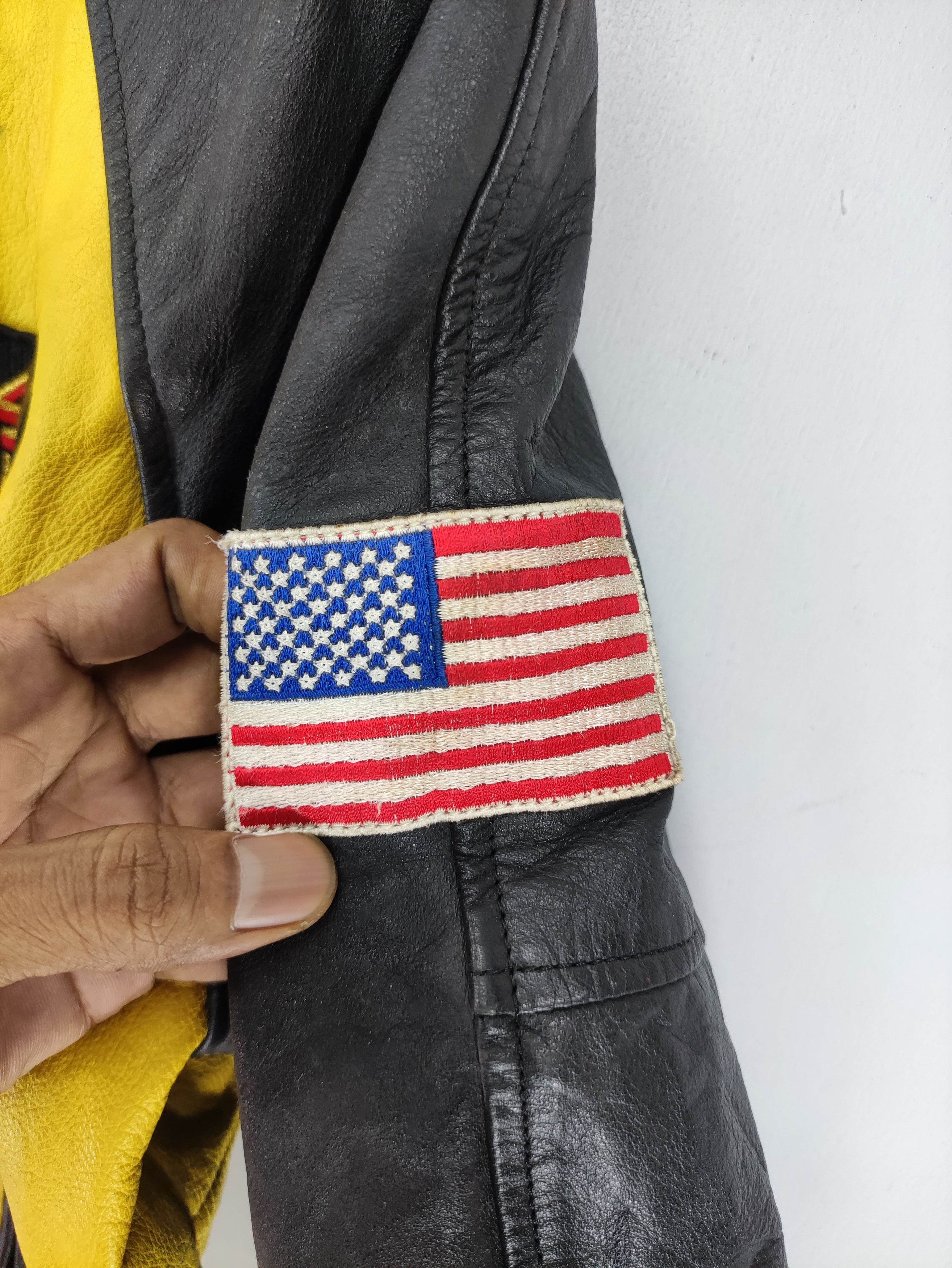 YELLOW CORN Vintage Yellow Corn Super Bike Leather Jacket Size US M / EU 48-50 / 2 - 3 Thumbnail