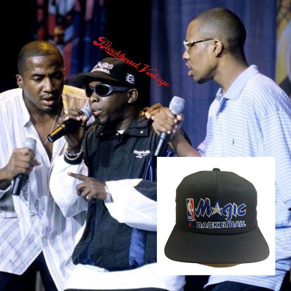 Orlando Magic Champion Snapback Hat Vintage Phife Dawg
