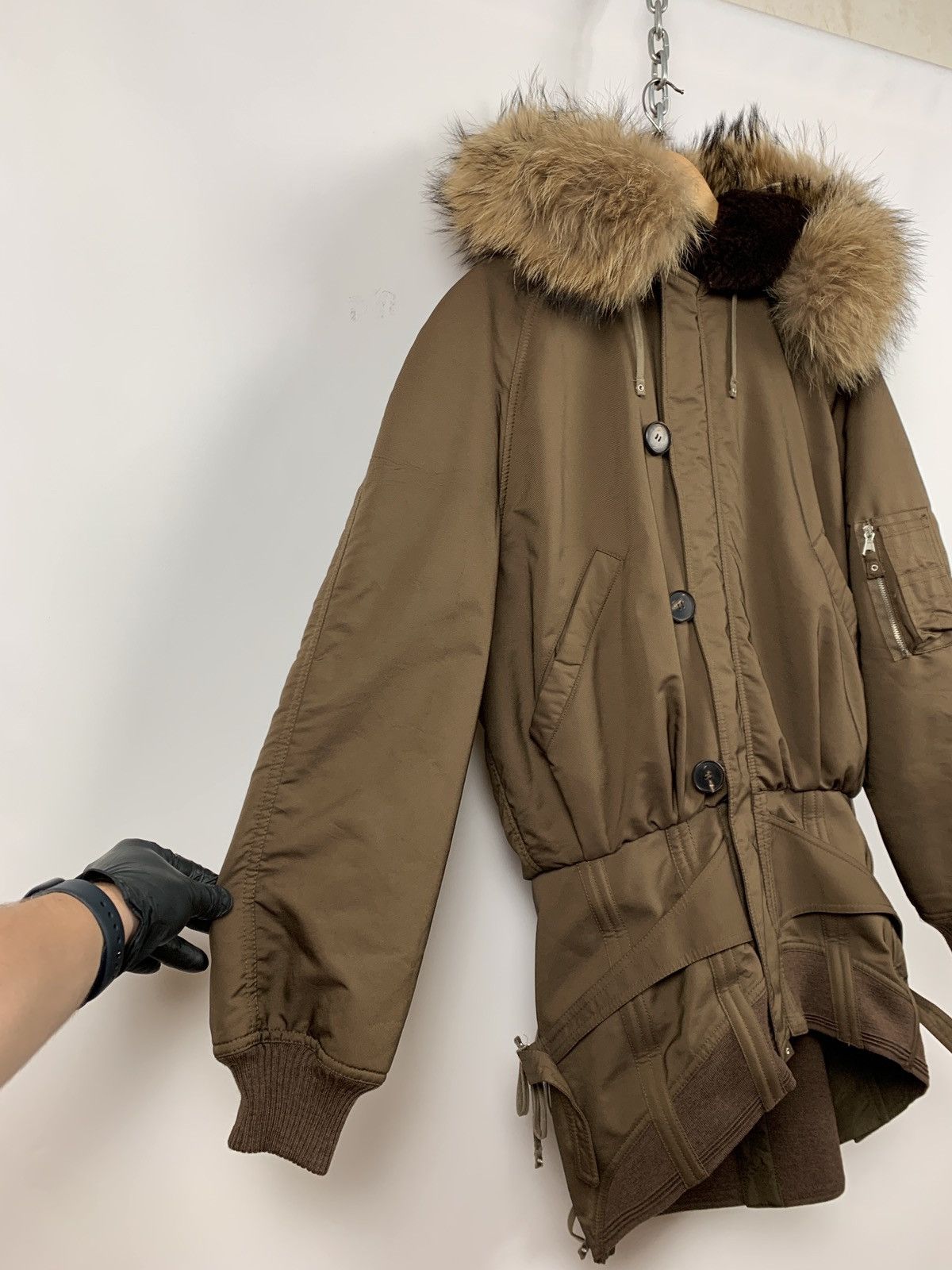 Jean Paul Gaultier Jean Paul Gaultier Brown Parka Jacket Size XL / US 12-14 / IT 48-50 - 12 Thumbnail