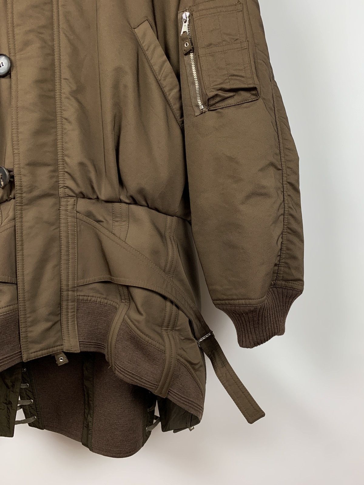 Jean Paul Gaultier Jean Paul Gaultier Brown Parka Jacket Size XL / US 12-14 / IT 48-50 - 10 Thumbnail