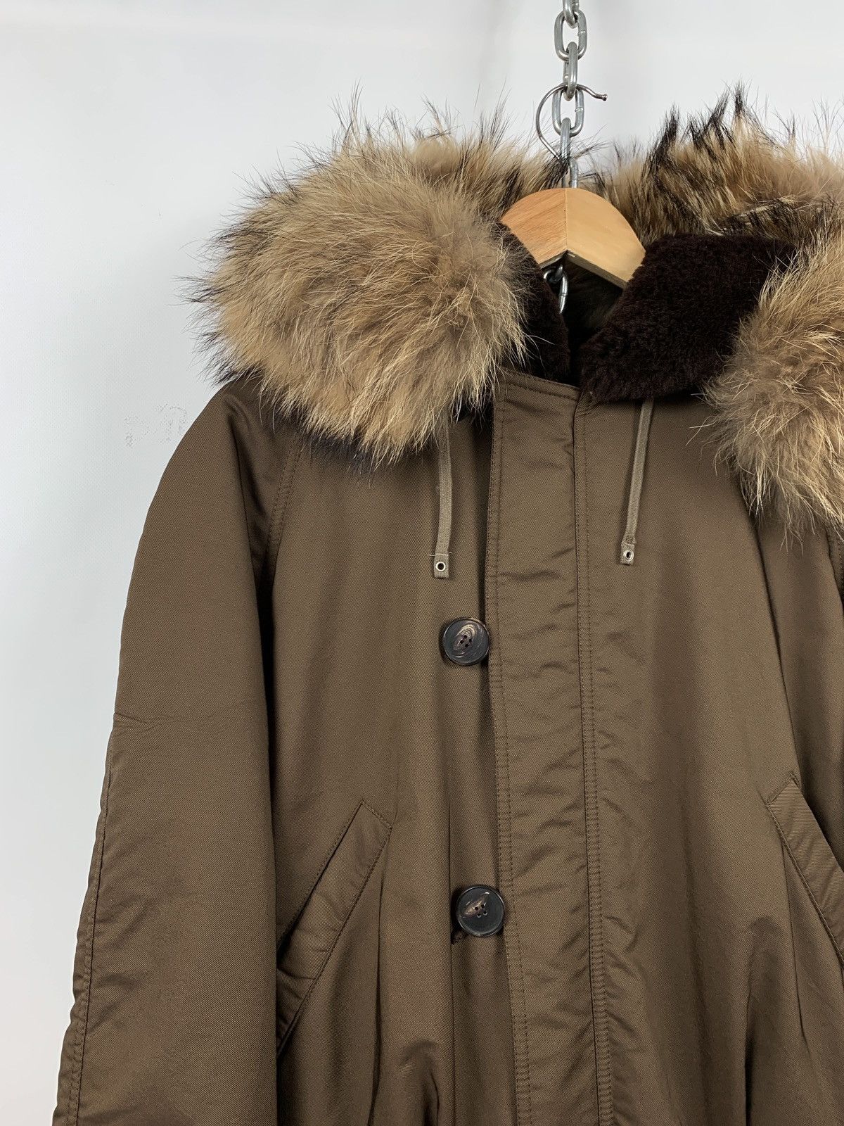 Jean Paul Gaultier Jean Paul Gaultier Brown Parka Jacket Size XL / US 12-14 / IT 48-50 - 7 Thumbnail