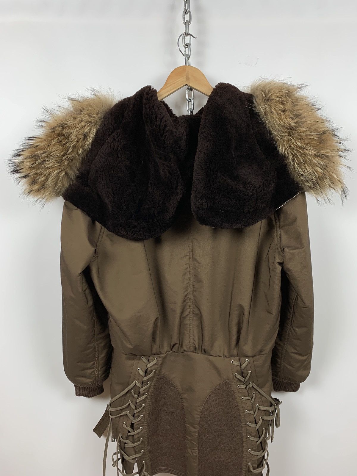 Jean Paul Gaultier Jean Paul Gaultier Brown Parka Jacket Size XL / US 12-14 / IT 48-50 - 20 Thumbnail