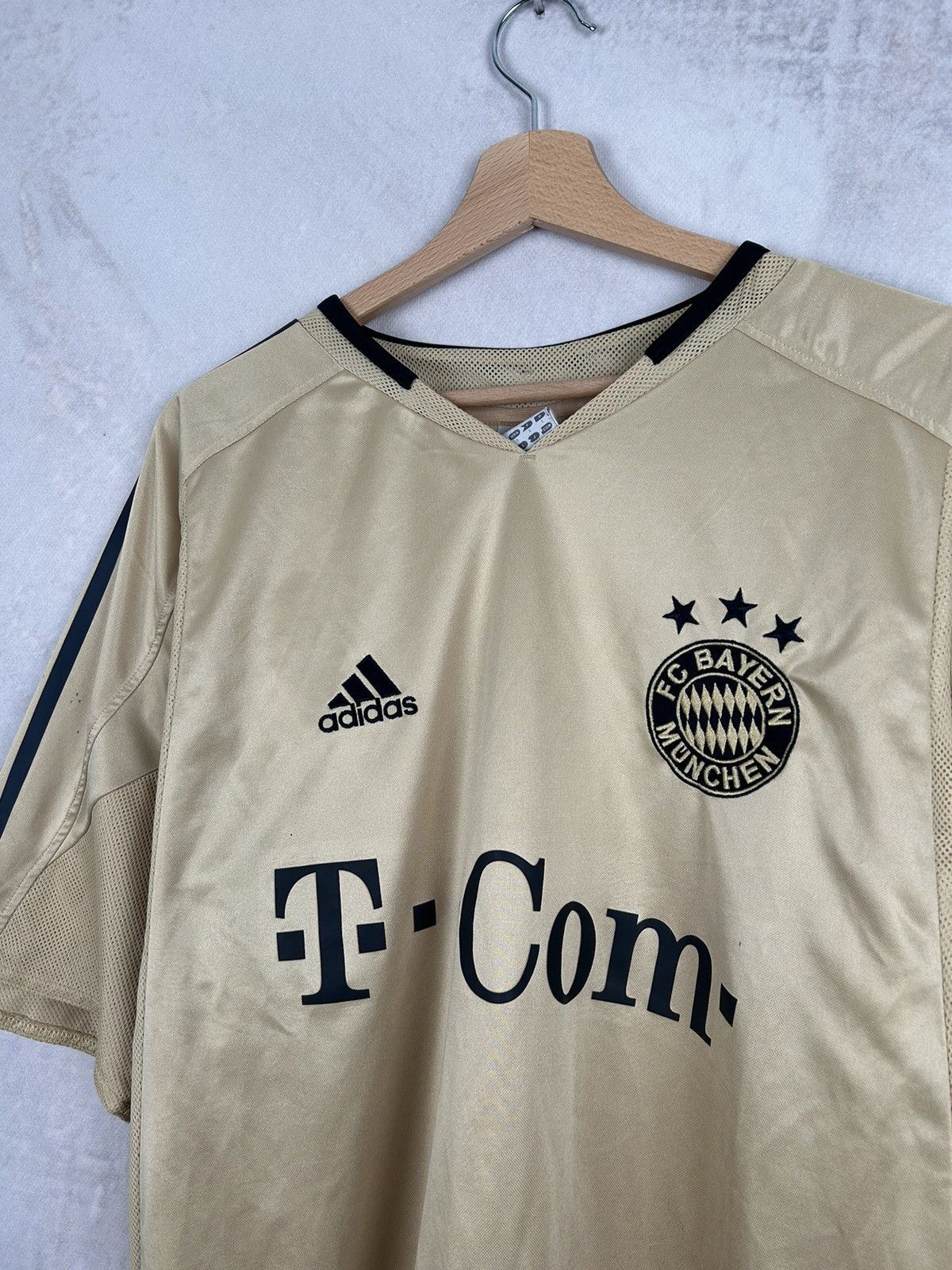 Adidas Vintage Bayern Munchen Adidas Soccer Jersey Football 90s Size US L / EU 52-54 / 3 - 3 Thumbnail