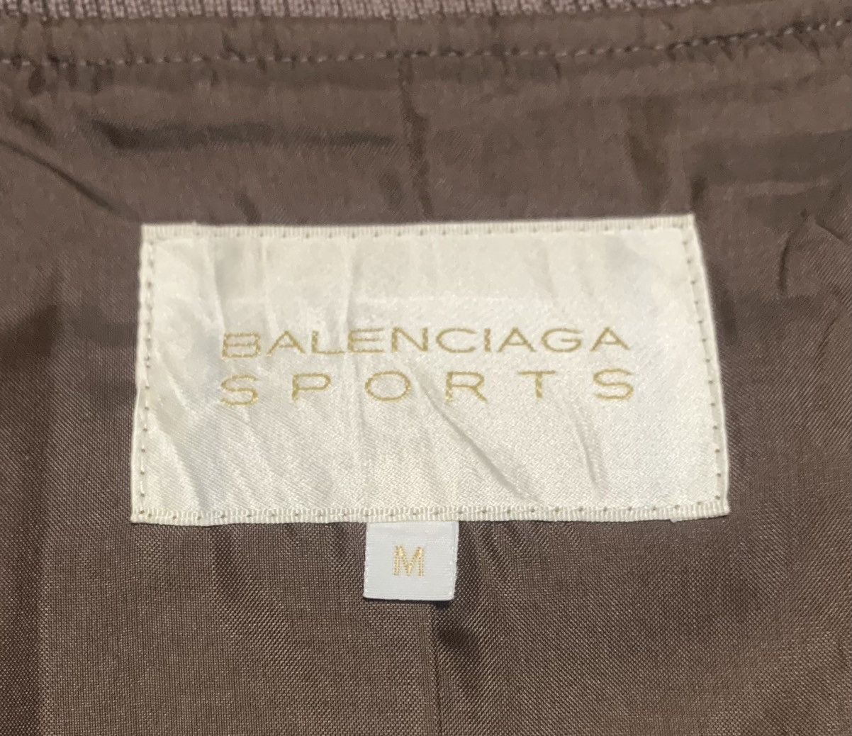Balenciaga Vintage Balenciaga Sports Bomber Jacket Sun Faded Size US M / EU 48-50 / 2 - 8 Thumbnail