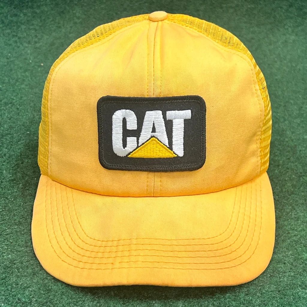 Caterpillar Vintage Caterpillar Trucker Hat Size ONE SIZE - 1 Thumbnail