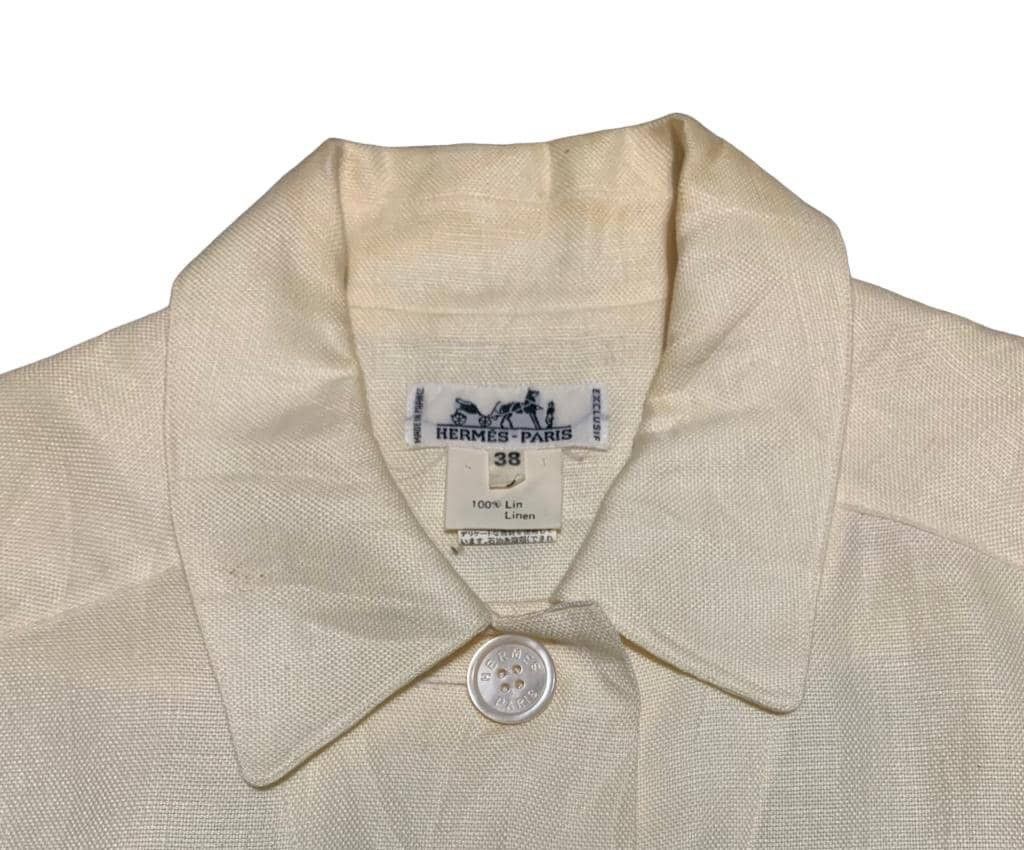 Hermes Vintage Hermes Cropped Jacket Size XS / US 0-2 / IT 36-38 - 5 Thumbnail