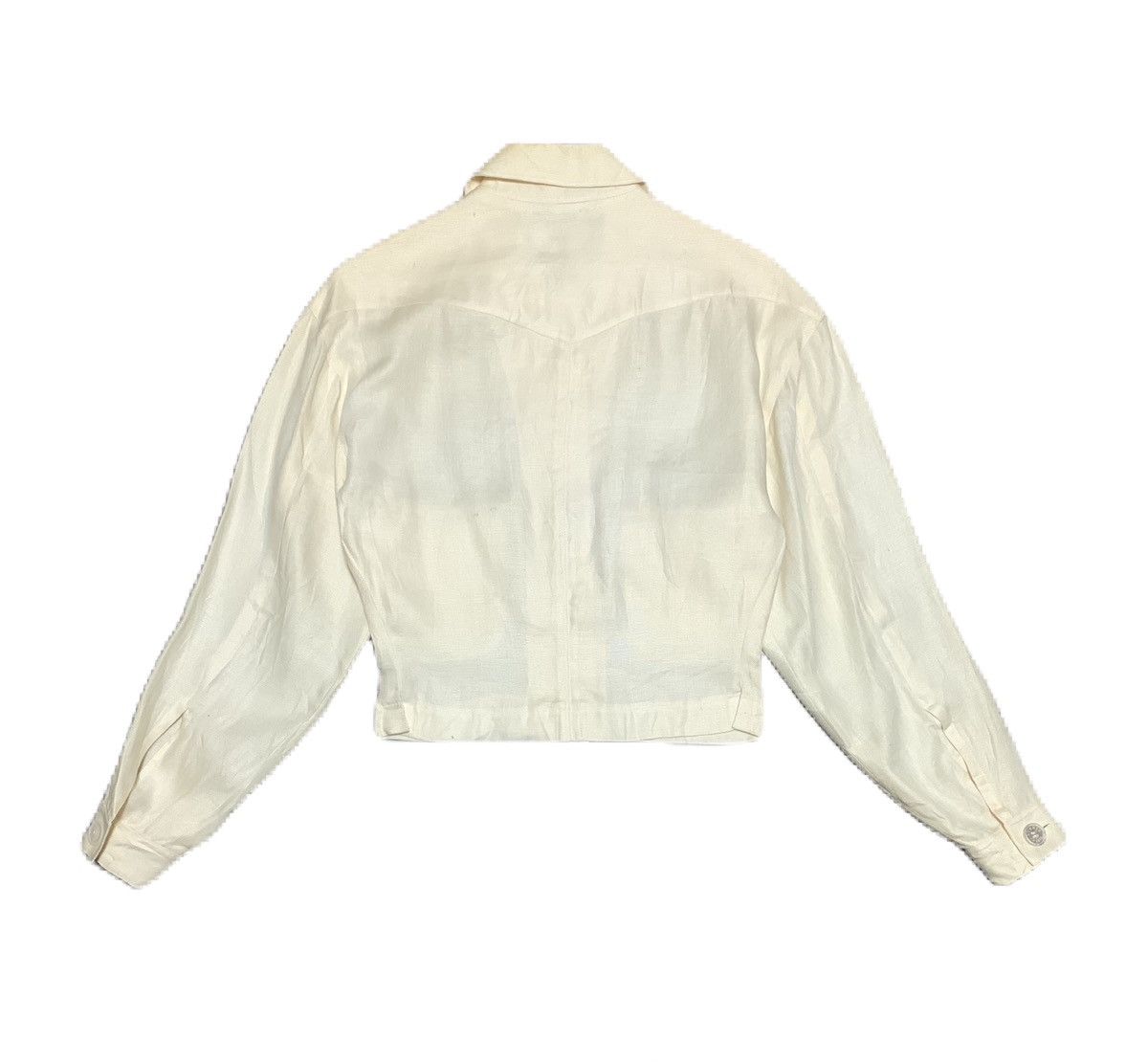 Hermes Vintage Hermes Cropped Jacket Size XS / US 0-2 / IT 36-38 - 3 Thumbnail