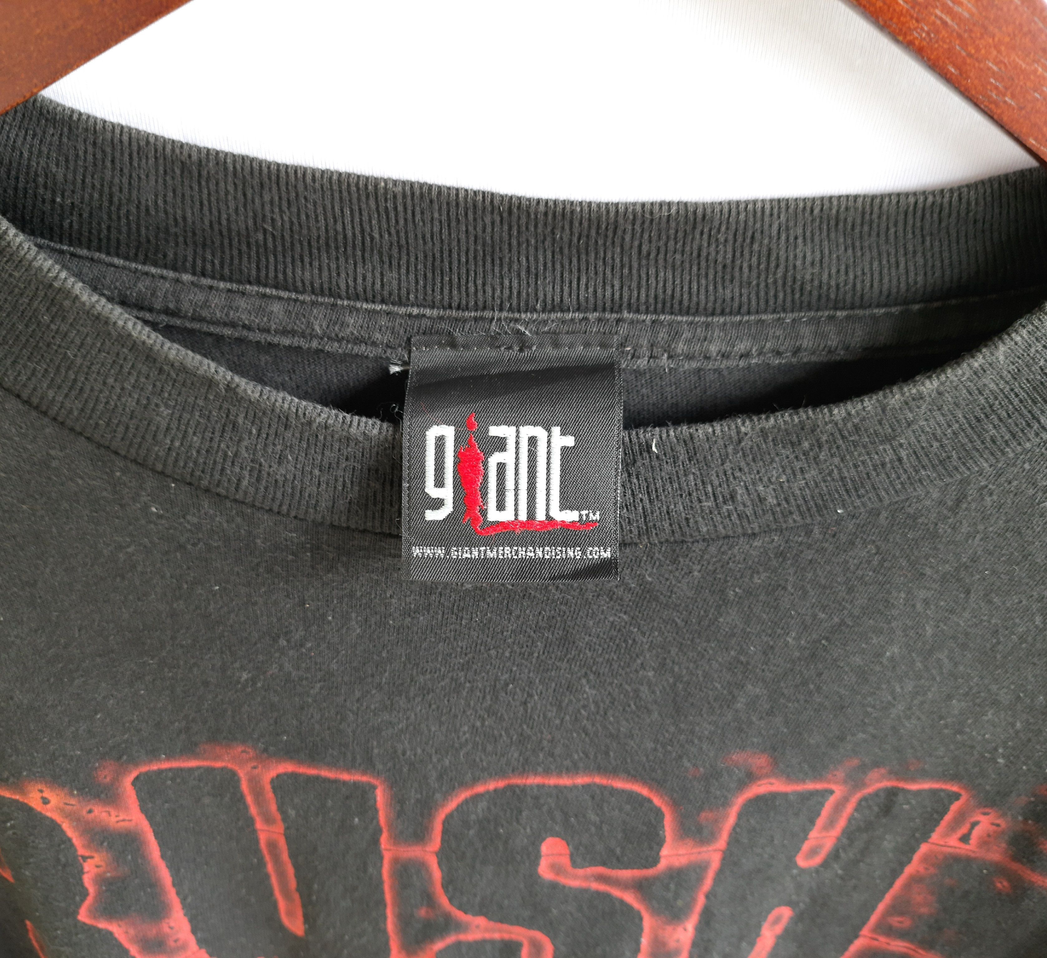 Band Tees Vintage 90's BUSH Gavin Rossdale T shirt Size US XL / EU 56 / 4 - 6 Thumbnail