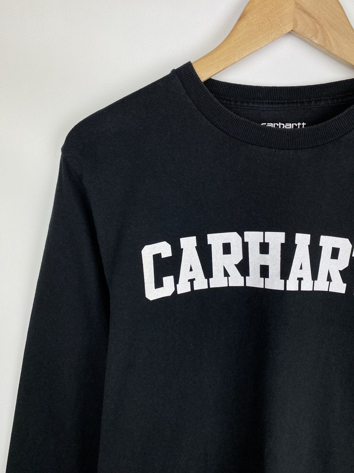 Carhartt Carhartt WIP L/S College T/S big logo long sleeve t shirt Size US M / EU 48-50 / 2 - 4 Thumbnail