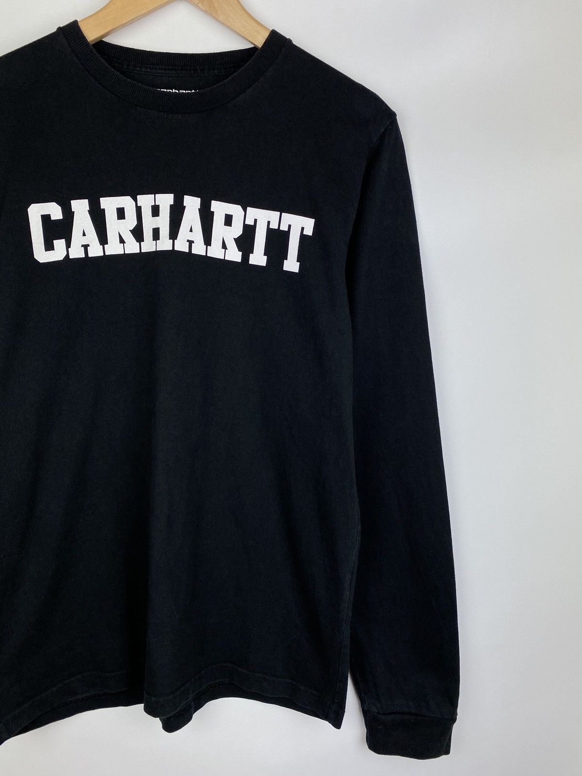 Carhartt Carhartt WIP L/S College T/S big logo long sleeve t shirt Size US M / EU 48-50 / 2 - 3 Thumbnail