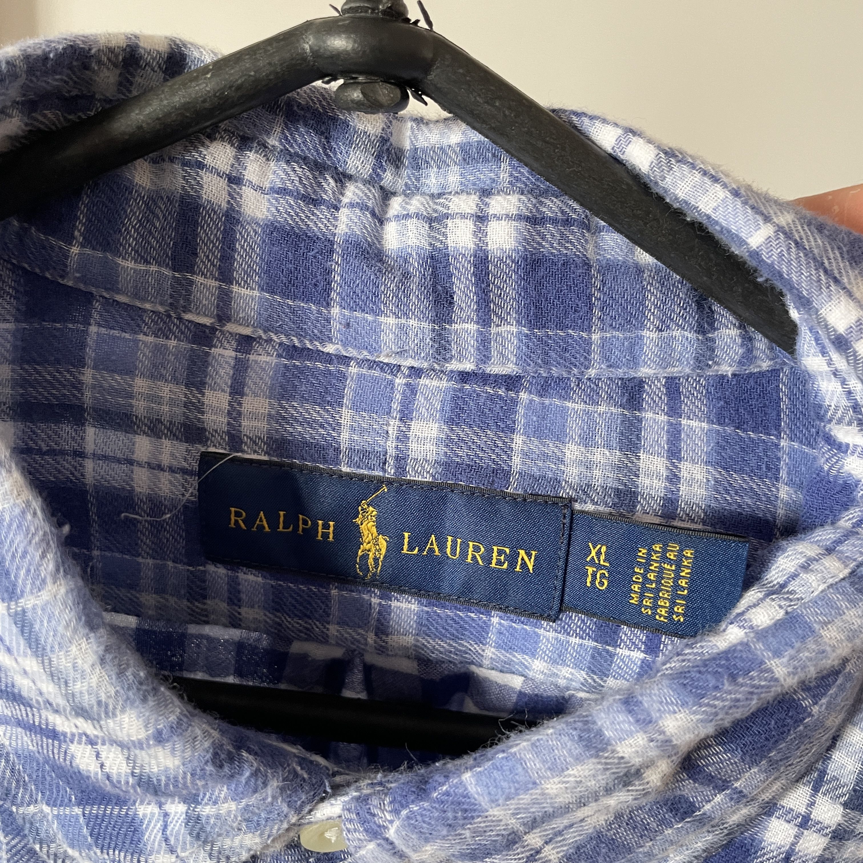 Polo Ralph Lauren Polo Ralph Lauren Double Faced Plaid Flannel Shirt Size XL Size US XL / EU 56 / 4 - 7 Thumbnail