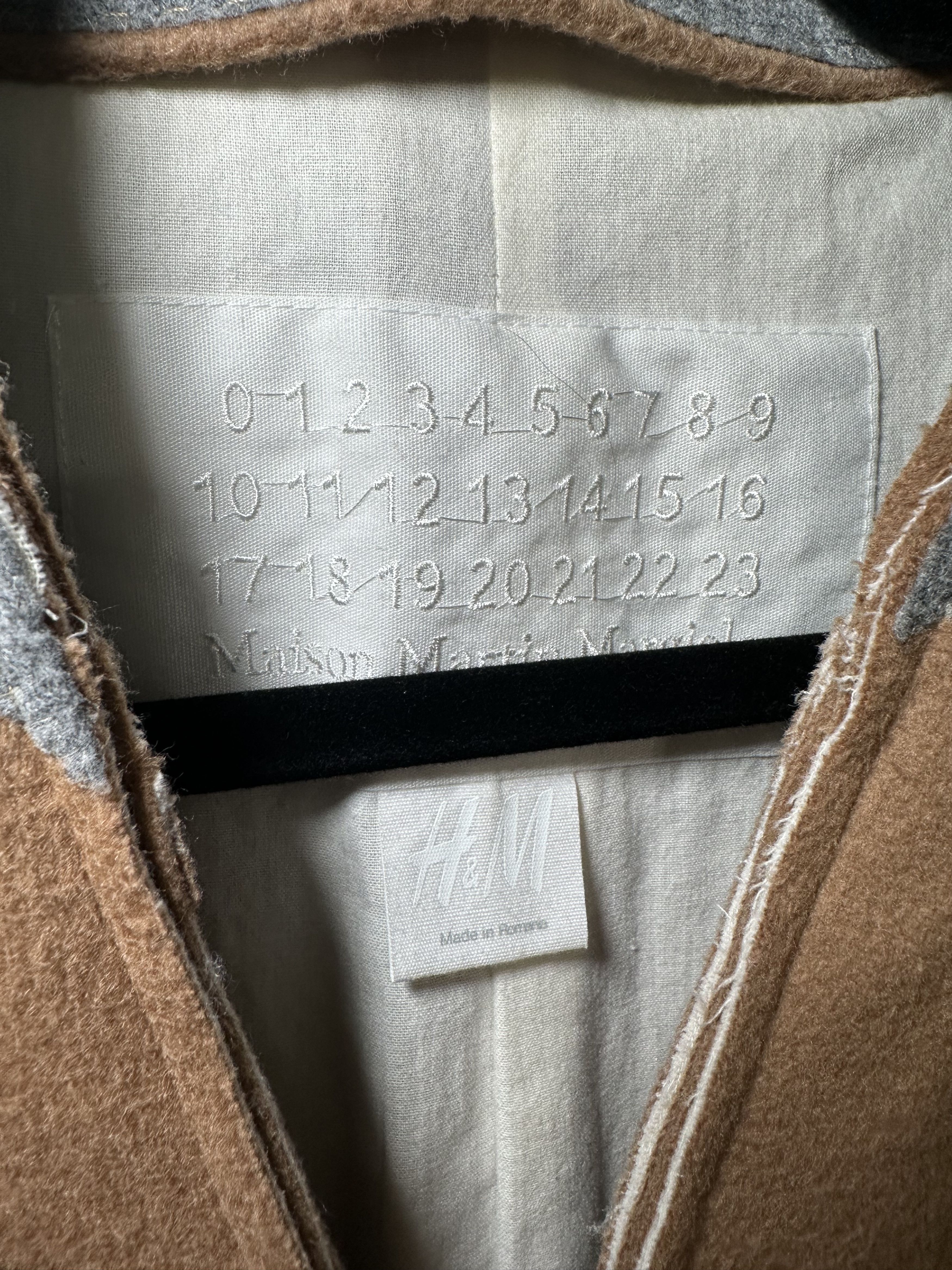 H&M × Maison Margiela Double Breasted Camel Coat Size US L / EU 52-54 / 3 - 2 Thumbnail