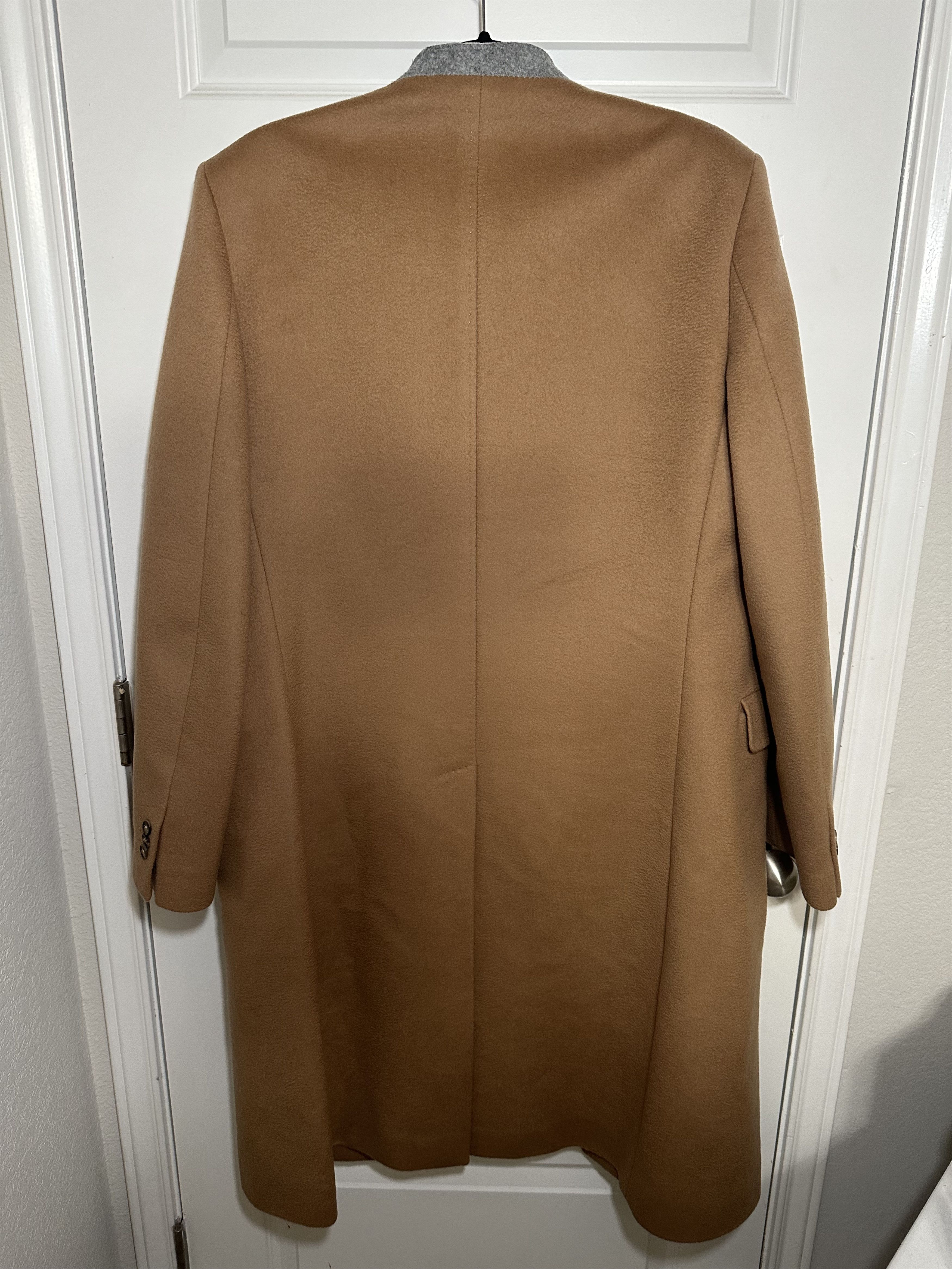 H&M × Maison Margiela Double Breasted Camel Coat Size US L / EU 52-54 / 3 - 5 Thumbnail