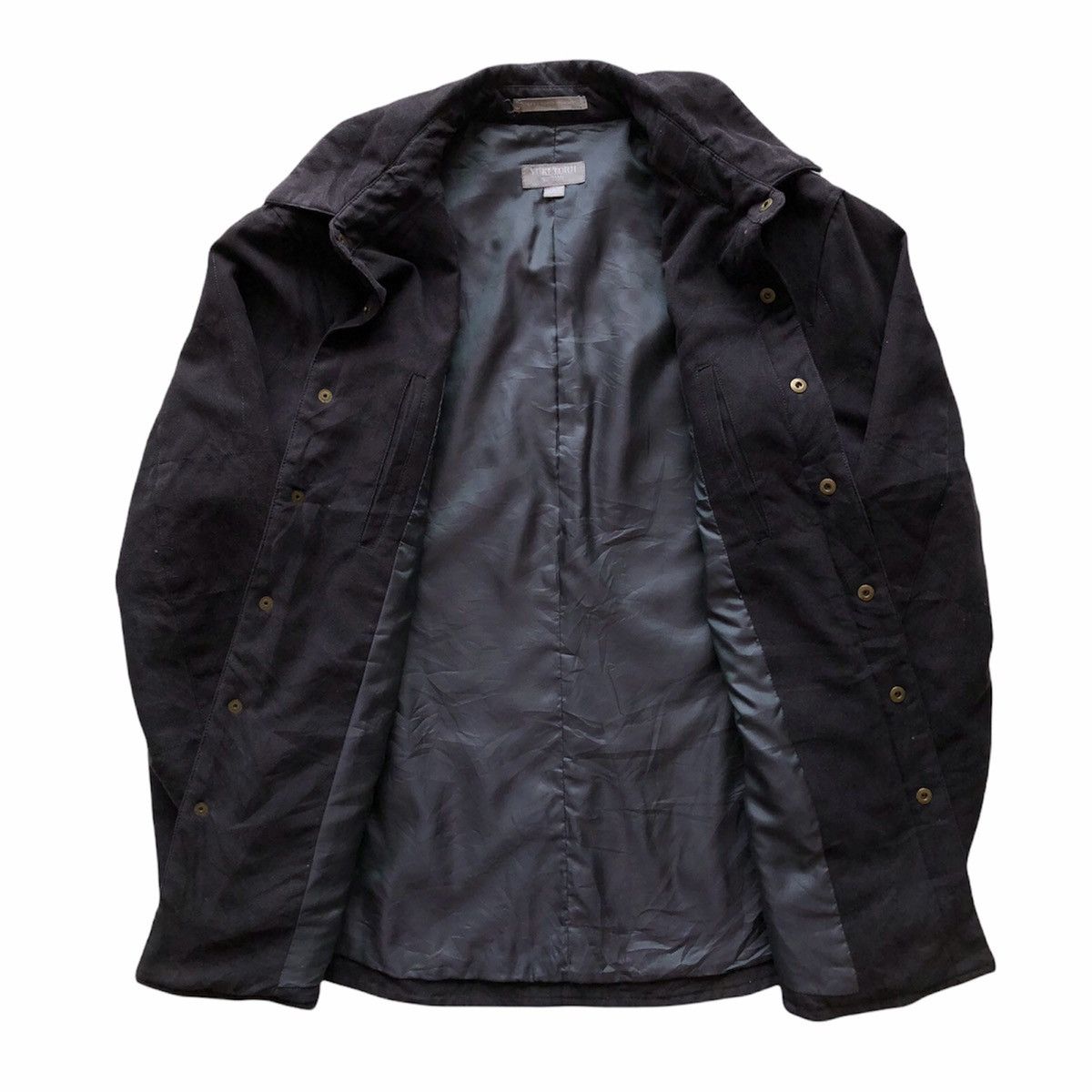Japanese Brand Vintage 90's Yuki Torii Homme Jacket Snap Button Size US L / EU 52-54 / 3 - 5 Thumbnail