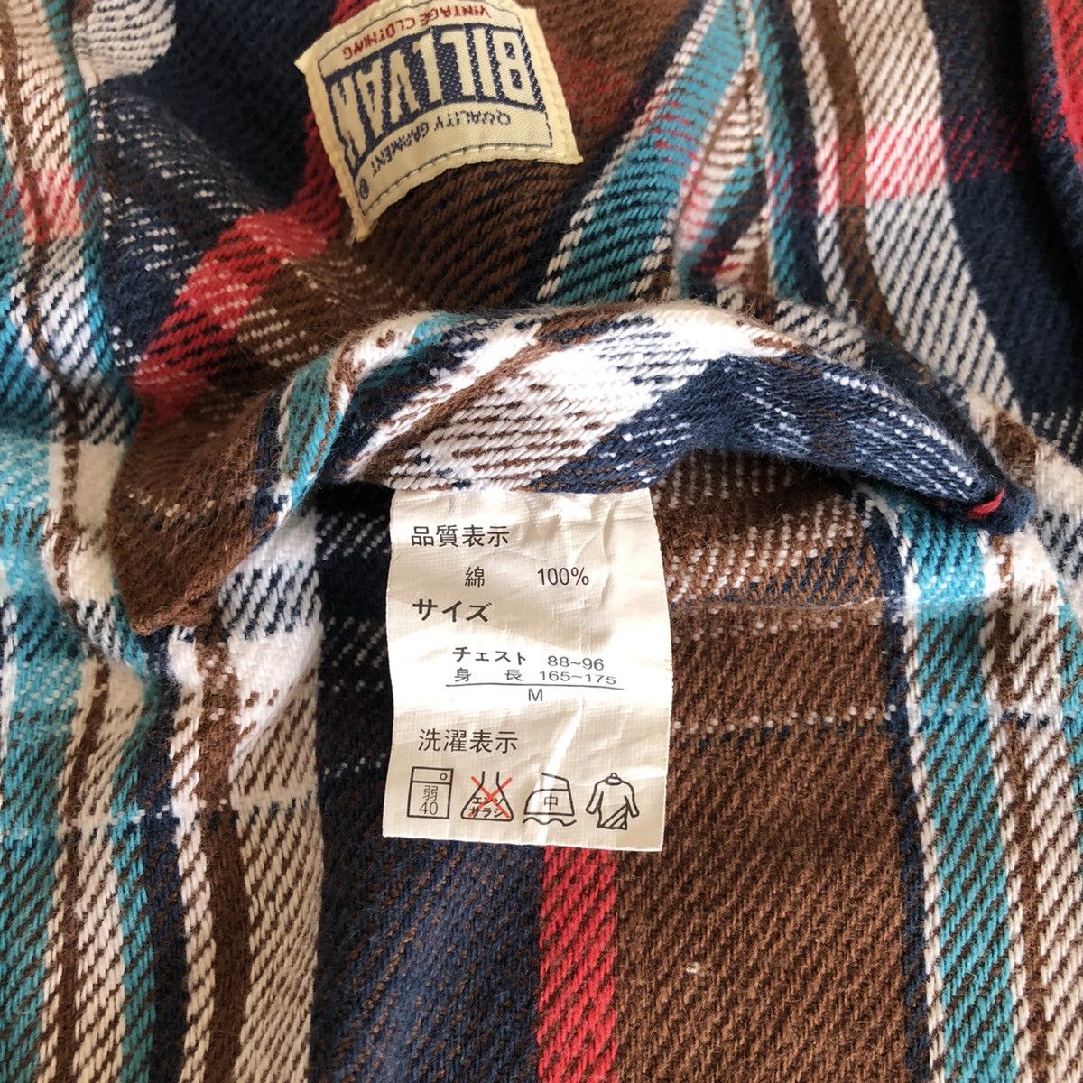Flannel Vintage Flannel Riversable Single Pocket by Billvan Size US S / EU 44-46 / 1 - 16 Thumbnail