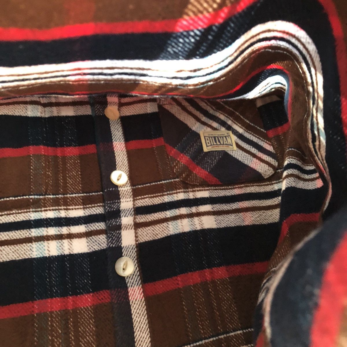 Flannel Vintage Flannel Riversable Single Pocket by Billvan Size US S / EU 44-46 / 1 - 13 Thumbnail