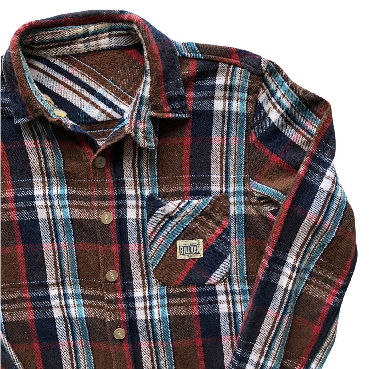 Flannel Vintage Flannel Riversable Single Pocket by Billvan Size US S / EU 44-46 / 1 - 3 Thumbnail