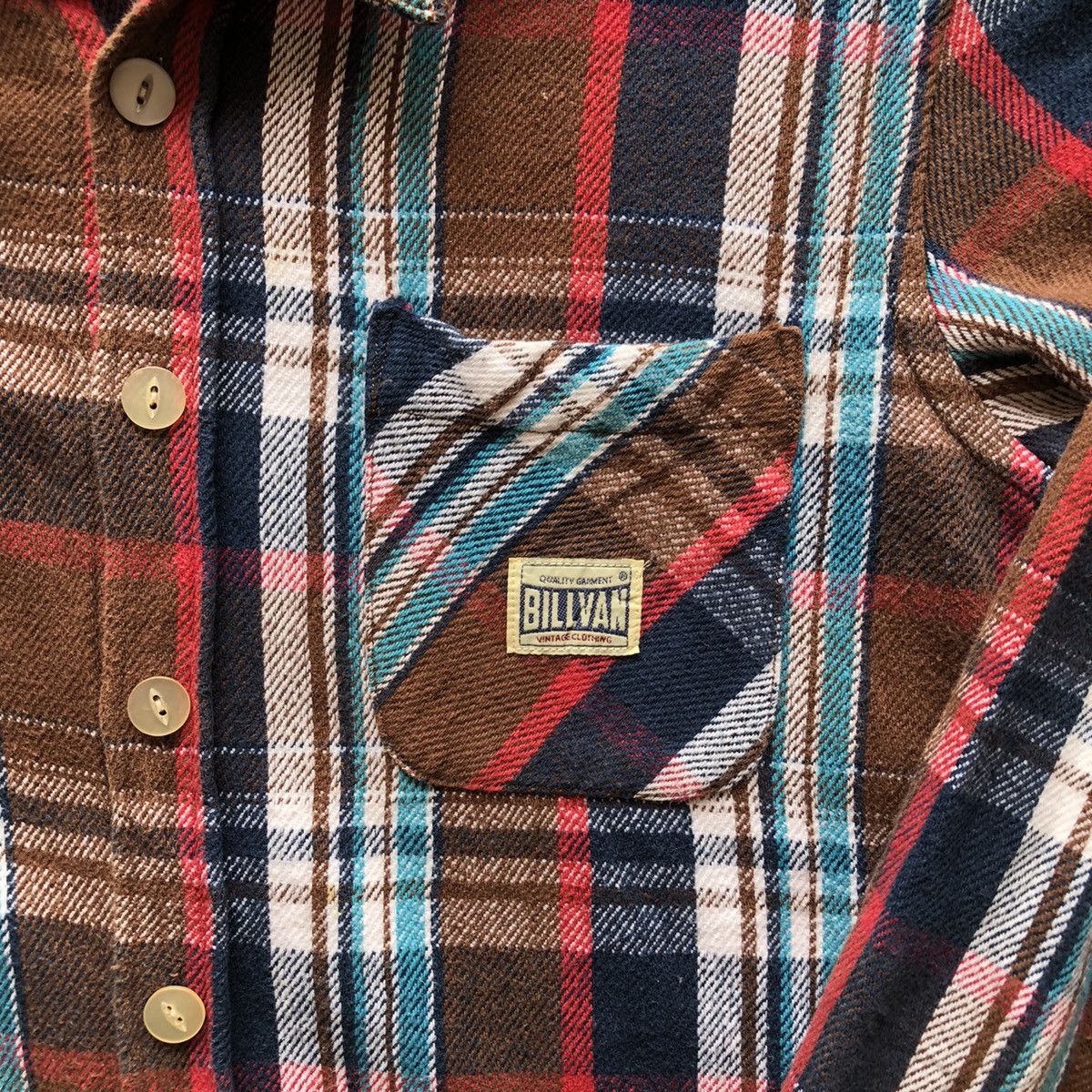 Flannel Vintage Flannel Riversable Single Pocket by Billvan Size US S / EU 44-46 / 1 - 11 Thumbnail