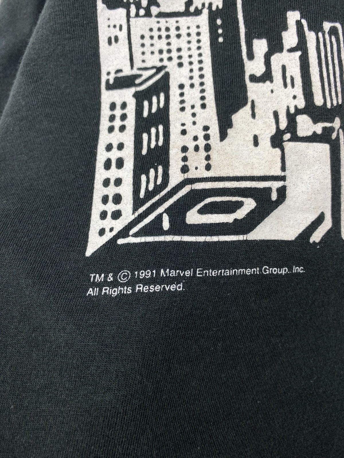 Marvel Comics Vintage Rare 1991 Spider Man Amazing T Shirt Venom Hulk Size US L / EU 52-54 / 3 - 4 Thumbnail