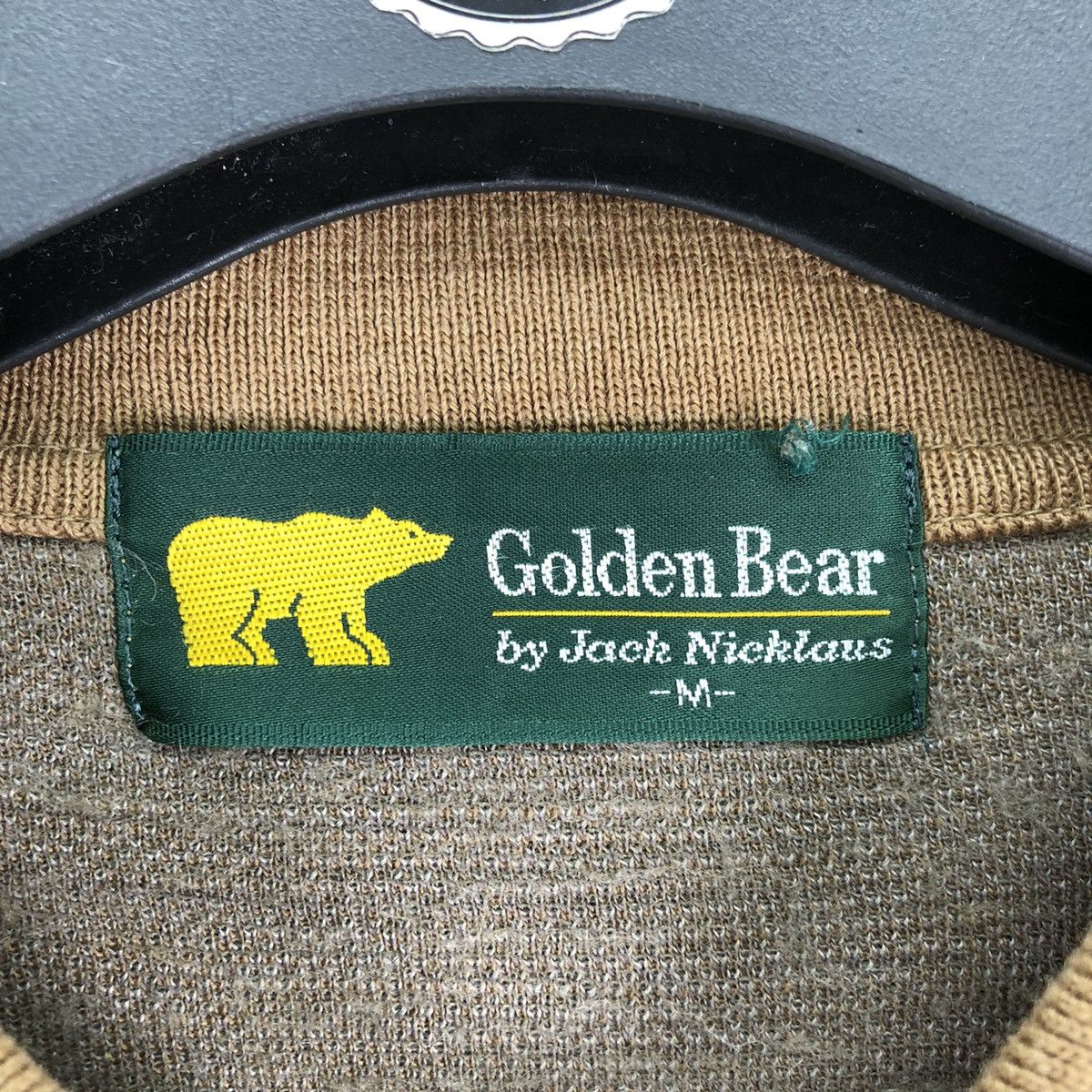 Golden Bear Vintage 80's Golden Bear Polo Knit Shirt Single Pocket Size US M / EU 48-50 / 2 - 12 Thumbnail