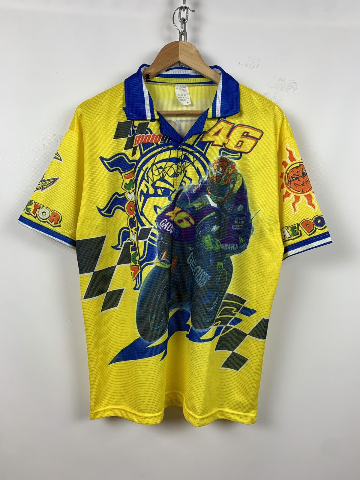 Vintage Valentino Rossi The Doctor # 46 Racing Jersey