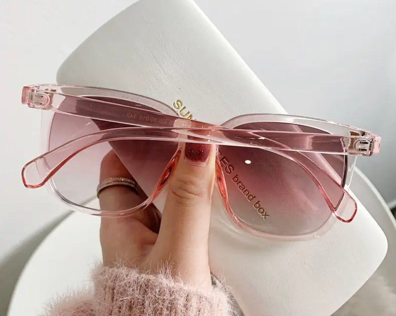Other 2023 Fashion Oversized Sunglasses Woman Brand Designer Vinta Size ONE SIZE - 2 Thumbnail
