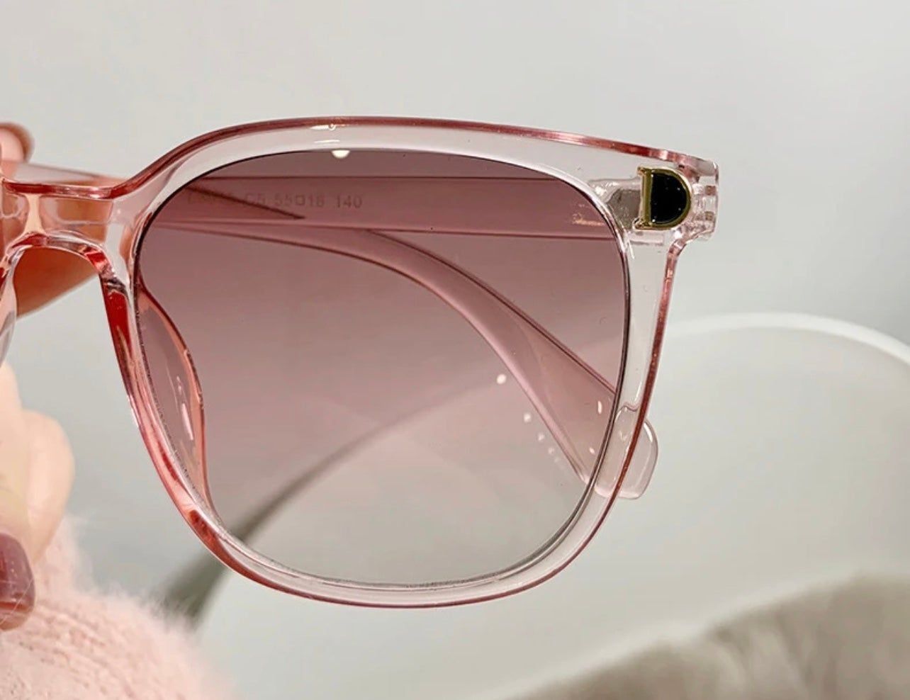 Other 2023 Fashion Oversized Sunglasses Woman Brand Designer Vinta Size ONE SIZE - 3 Thumbnail