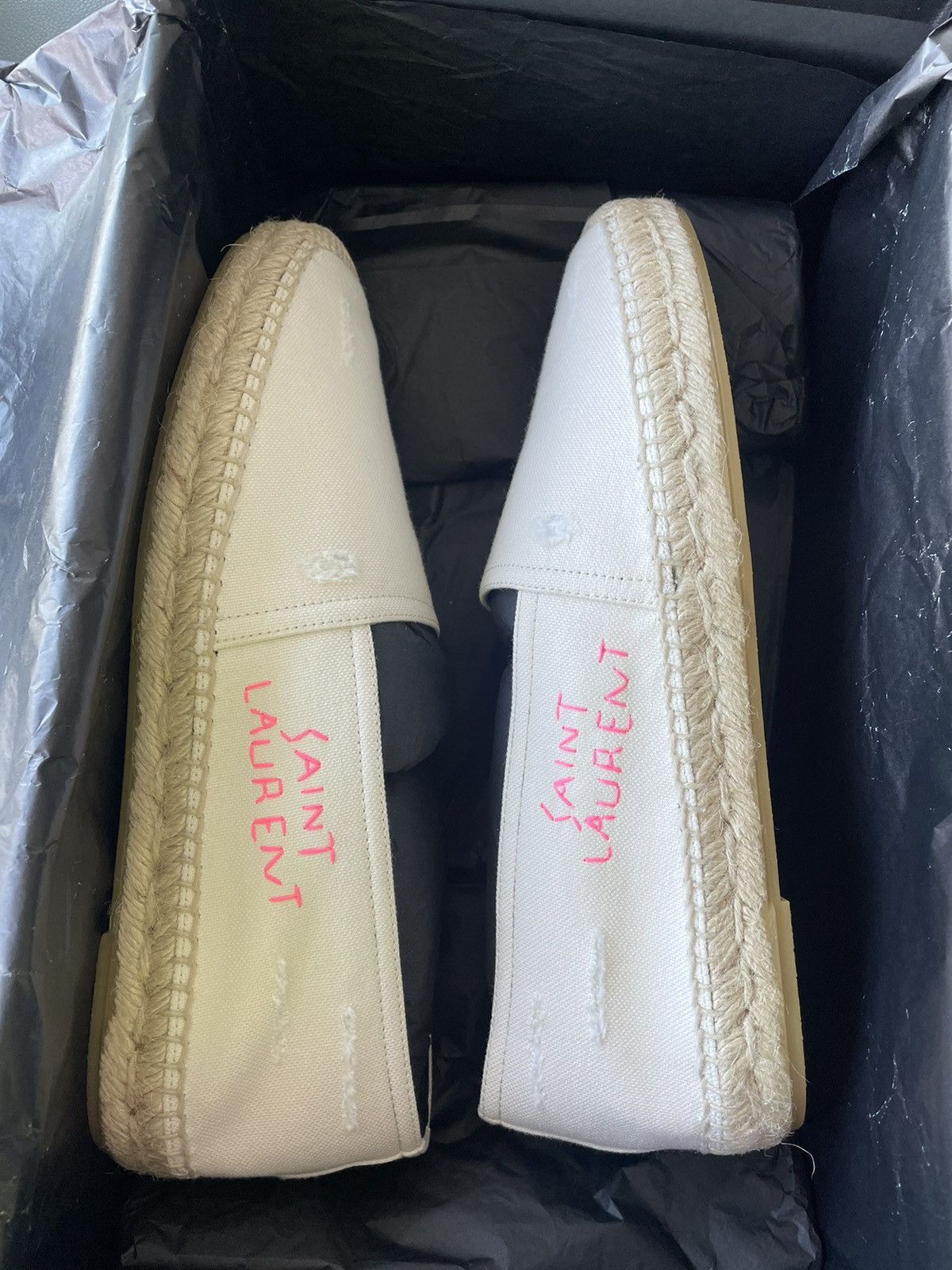 Hedi Slimane Rare Brand New Limited Edition SL Logo Espadrilles Size US 6 / EU 39 - 13 Thumbnail