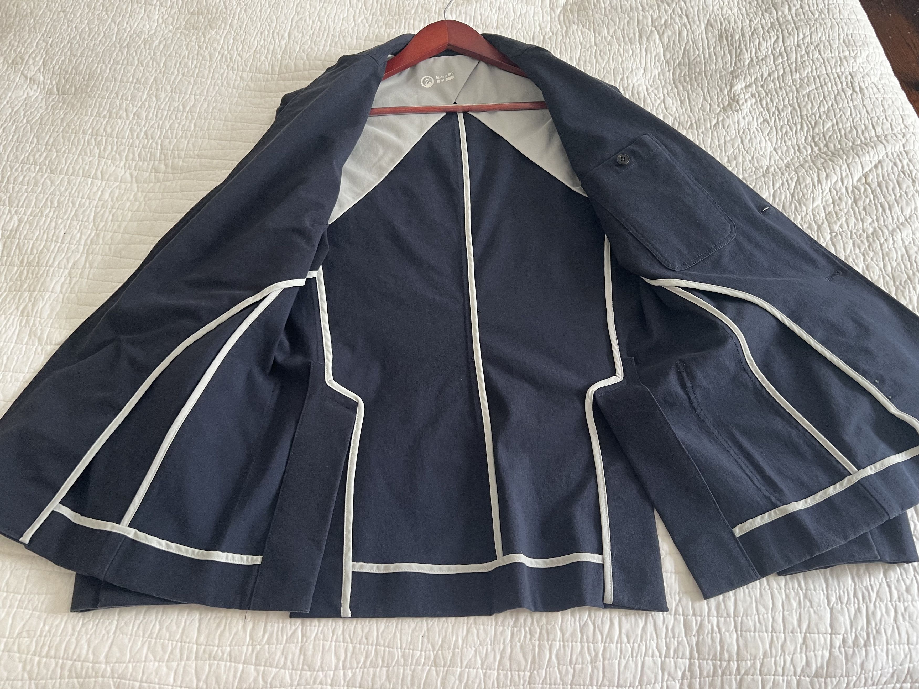Outlier New Navy 60/30 Blazer Size US M / EU 48-50 / 2 - 2 Thumbnail