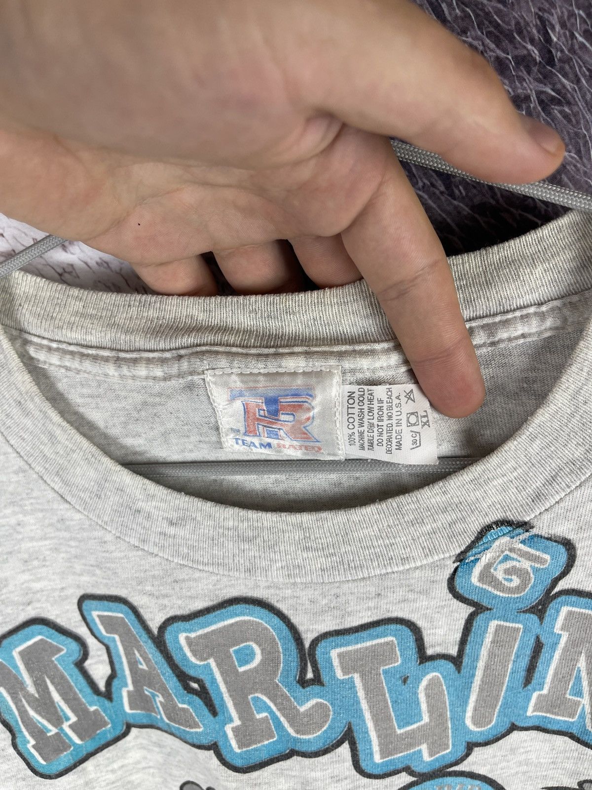 MLB the Flinstones vintage 1994 Florida Marlins MLB baseball tee Size US XL / EU 56 / 4 - 10 Thumbnail