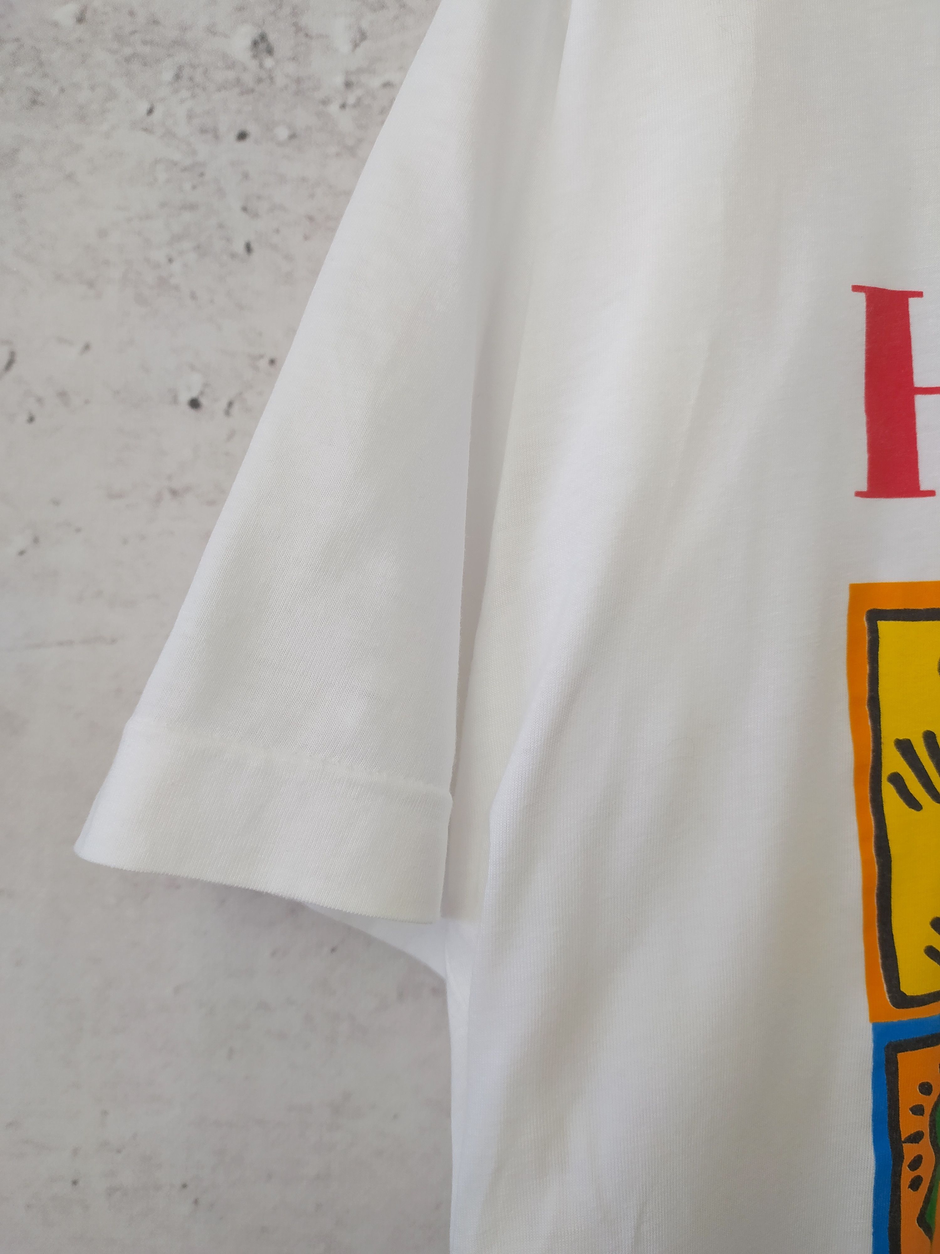 Keith Haring Keith Haring - RARE 90s single stitch t-shirt (H-24) Size US XL / EU 56 / 4 - 5 Thumbnail