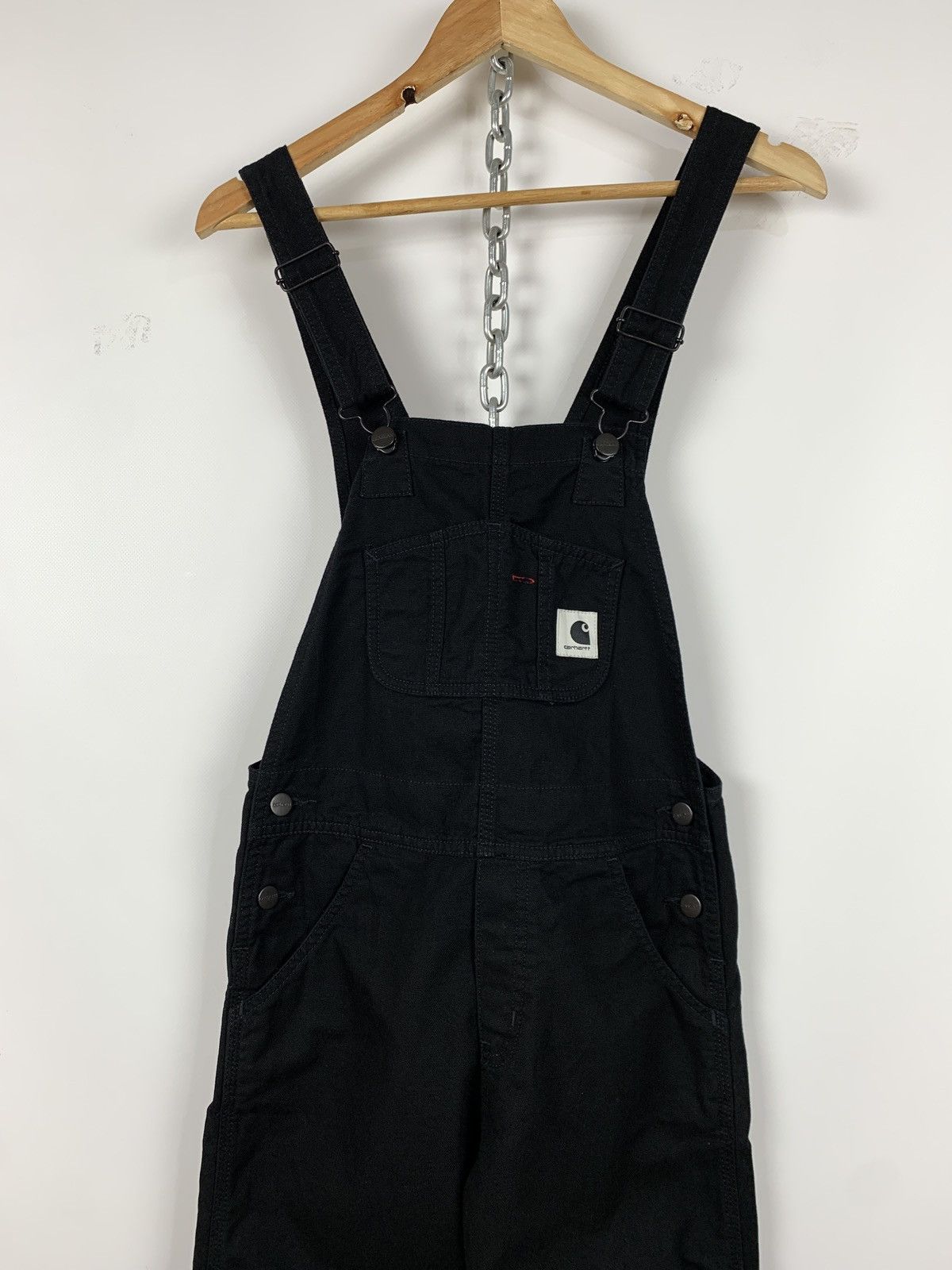 Carhartt Wip Women’s Carhartt WIP Black Bib Overall Size 26" / US 2 / IT 38 - 1 Thumbnail