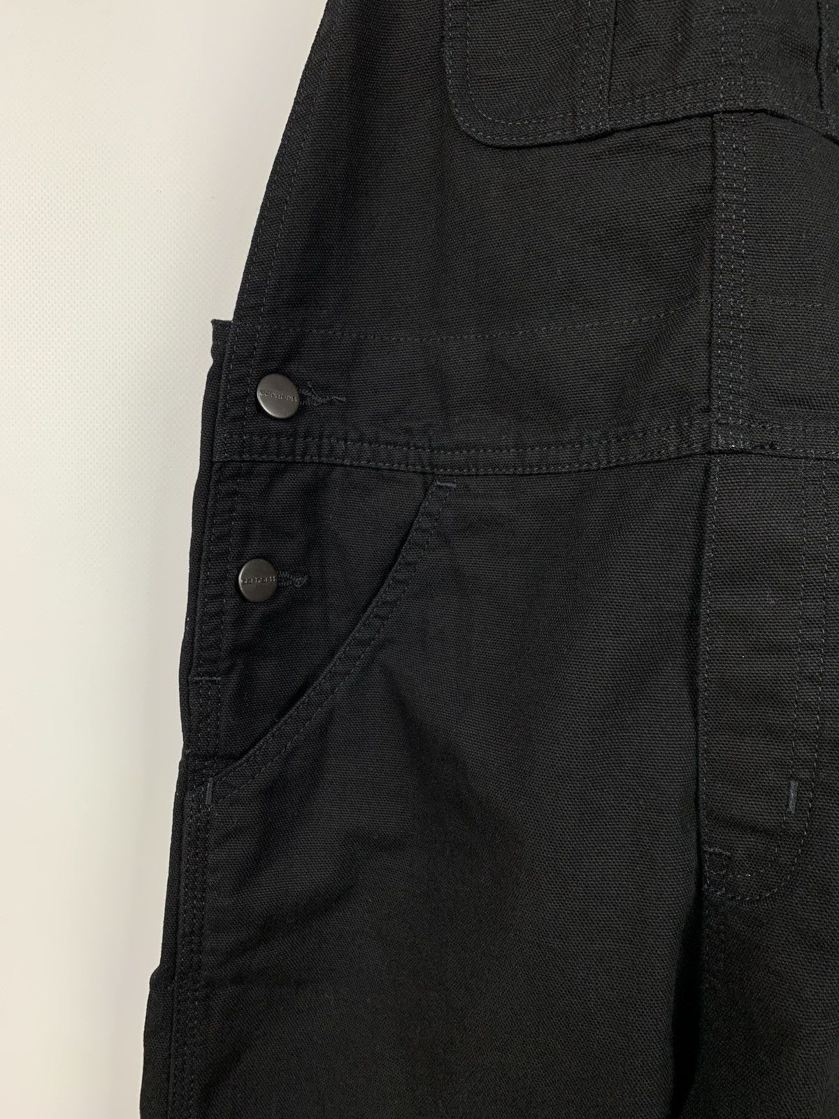 Carhartt Wip Women’s Carhartt WIP Black Bib Overall Size 26" / US 2 / IT 38 - 9 Thumbnail