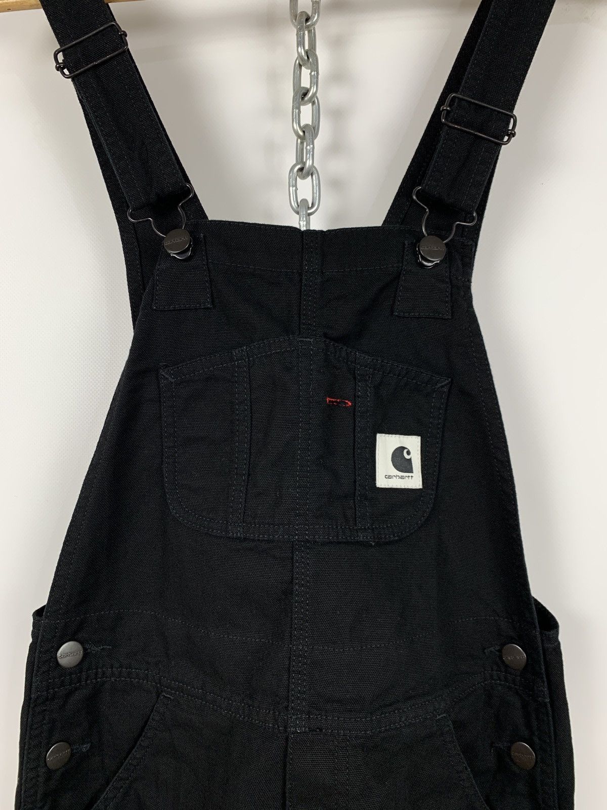 Carhartt Wip Women’s Carhartt WIP Black Bib Overall Size 26" / US 2 / IT 38 - 6 Thumbnail