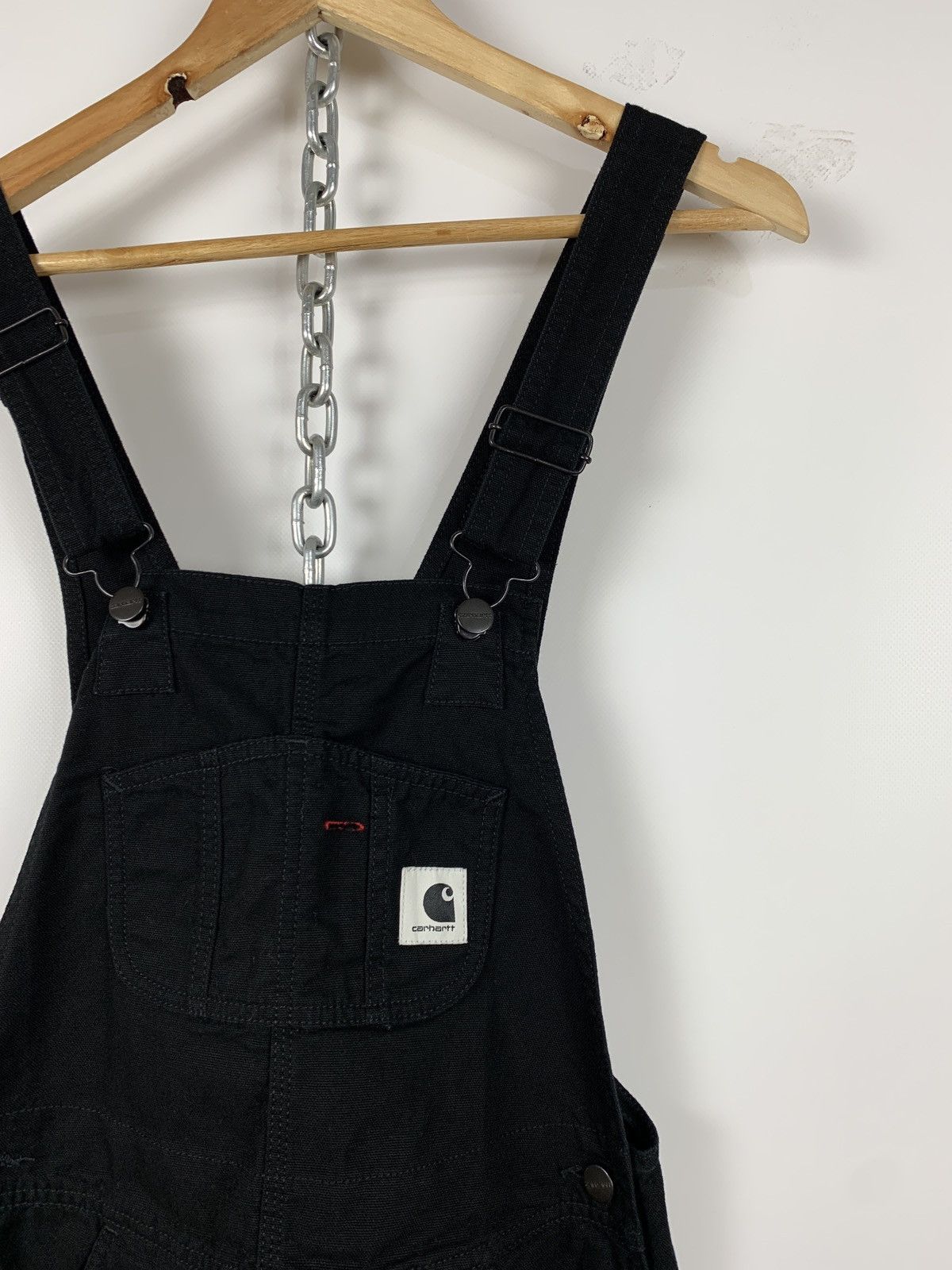 Carhartt Wip Women’s Carhartt WIP Black Bib Overall Size 26" / US 2 / IT 38 - 4 Thumbnail