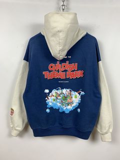 Childish blue discount and white hoodie