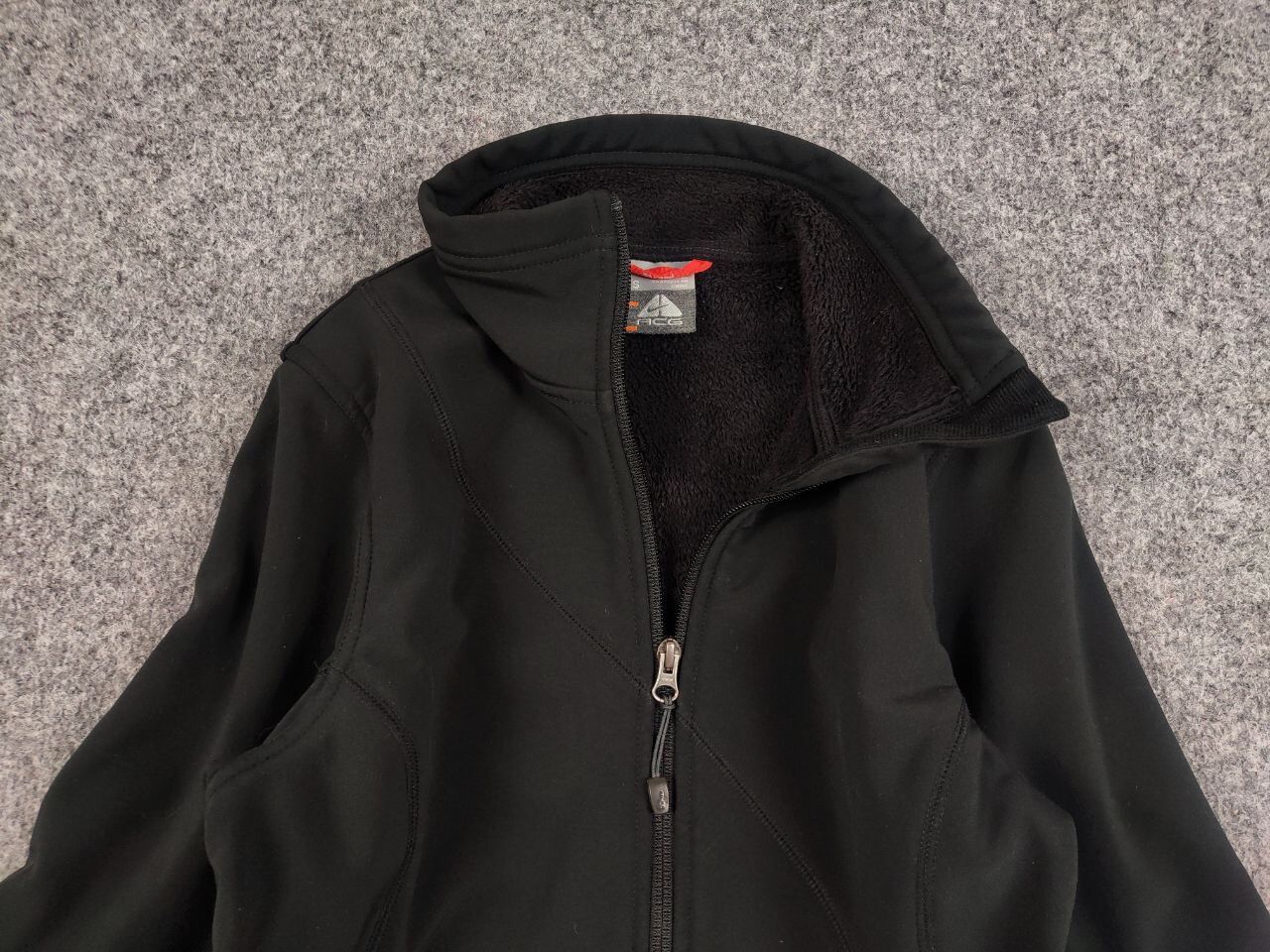Nike ACG Vintage 00's Nike ACG black soft shell Zip Light Jacket Size US S / EU 44-46 / 1 - 6 Thumbnail