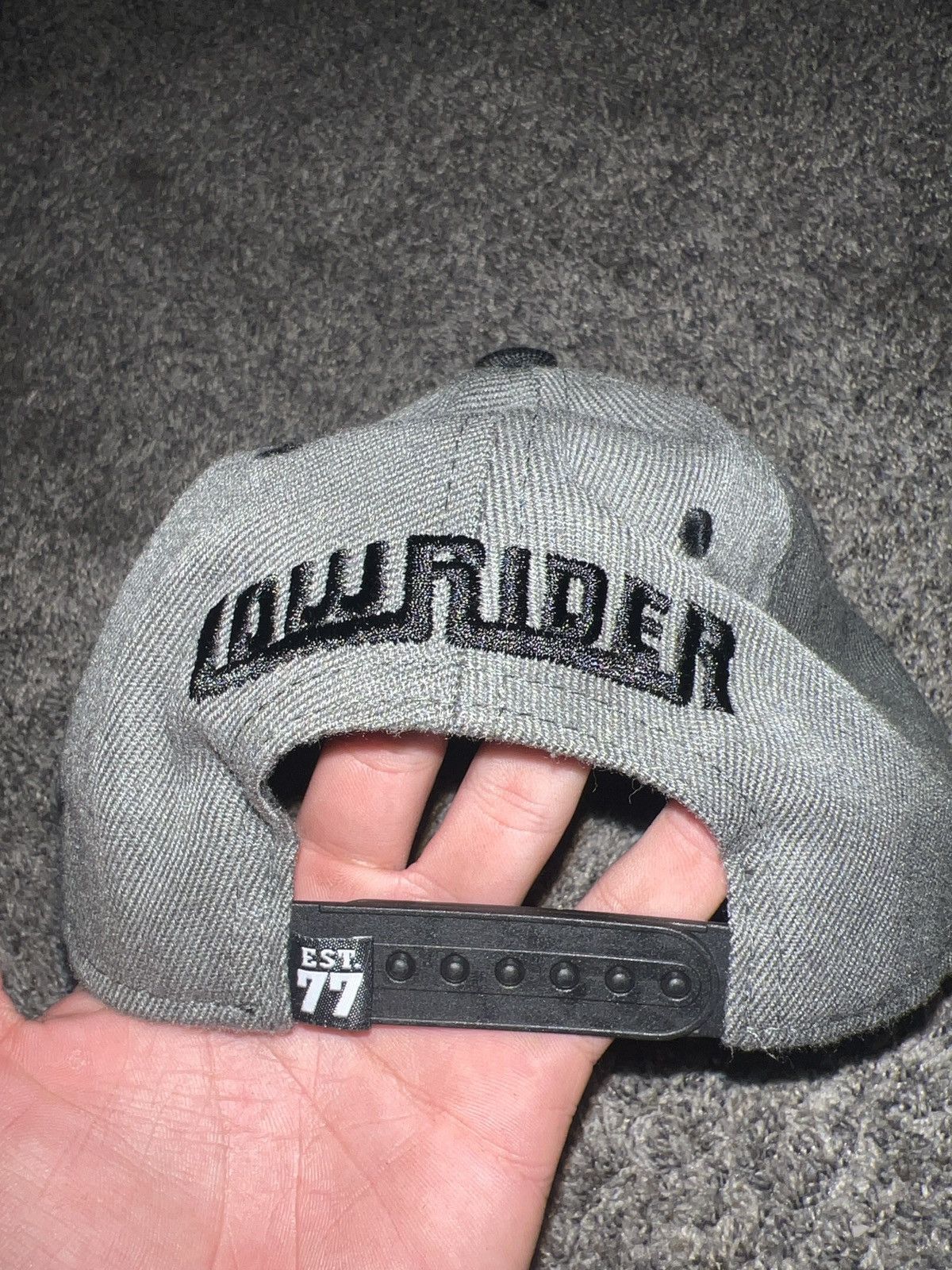 Hypebeast LowRider Logo Adjustable Snapback Size ONE SIZE - 9 Thumbnail