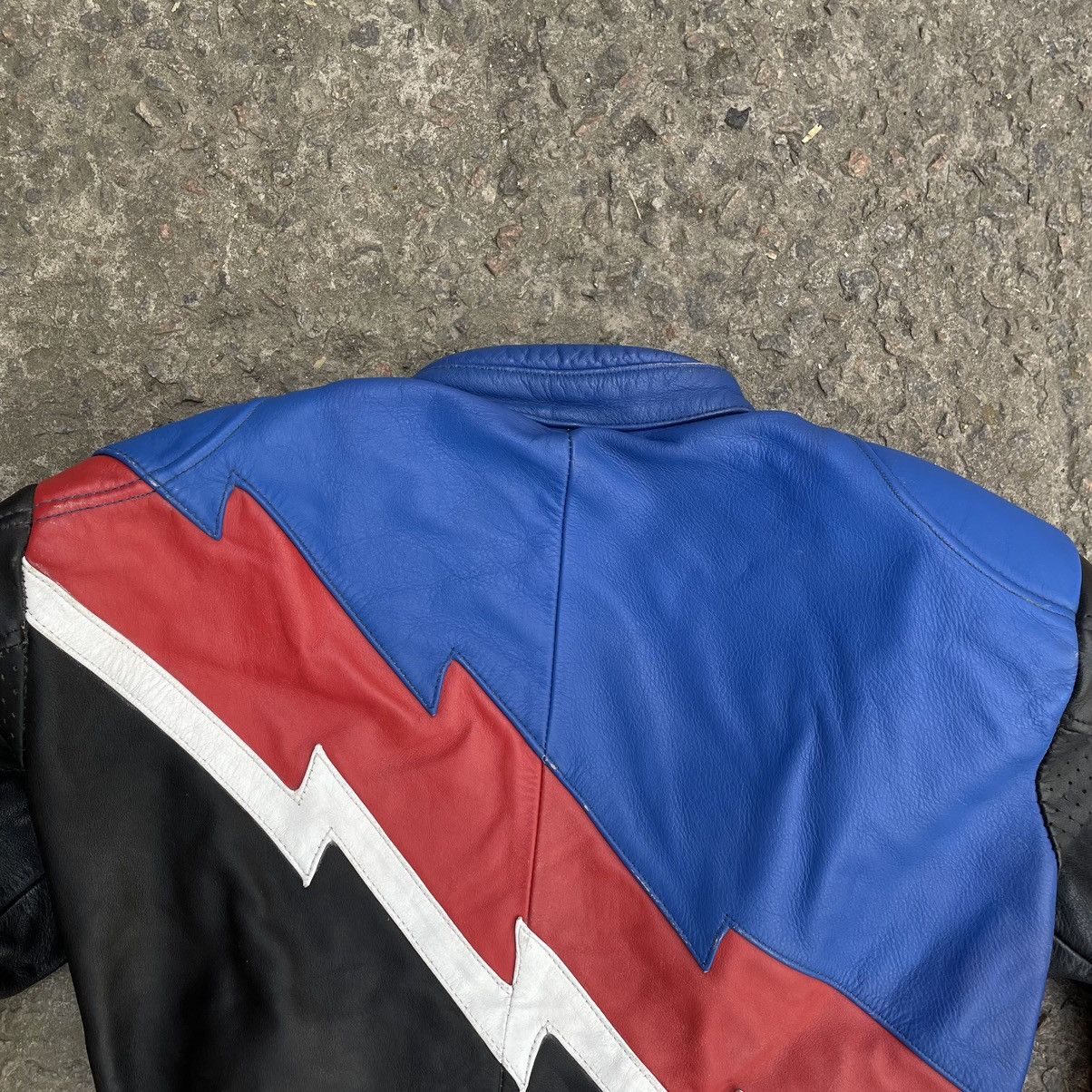 Leather Vintage Motosuit Suit Moto Vanucci Leather 50/40 Rare Size 50S - 13 Thumbnail