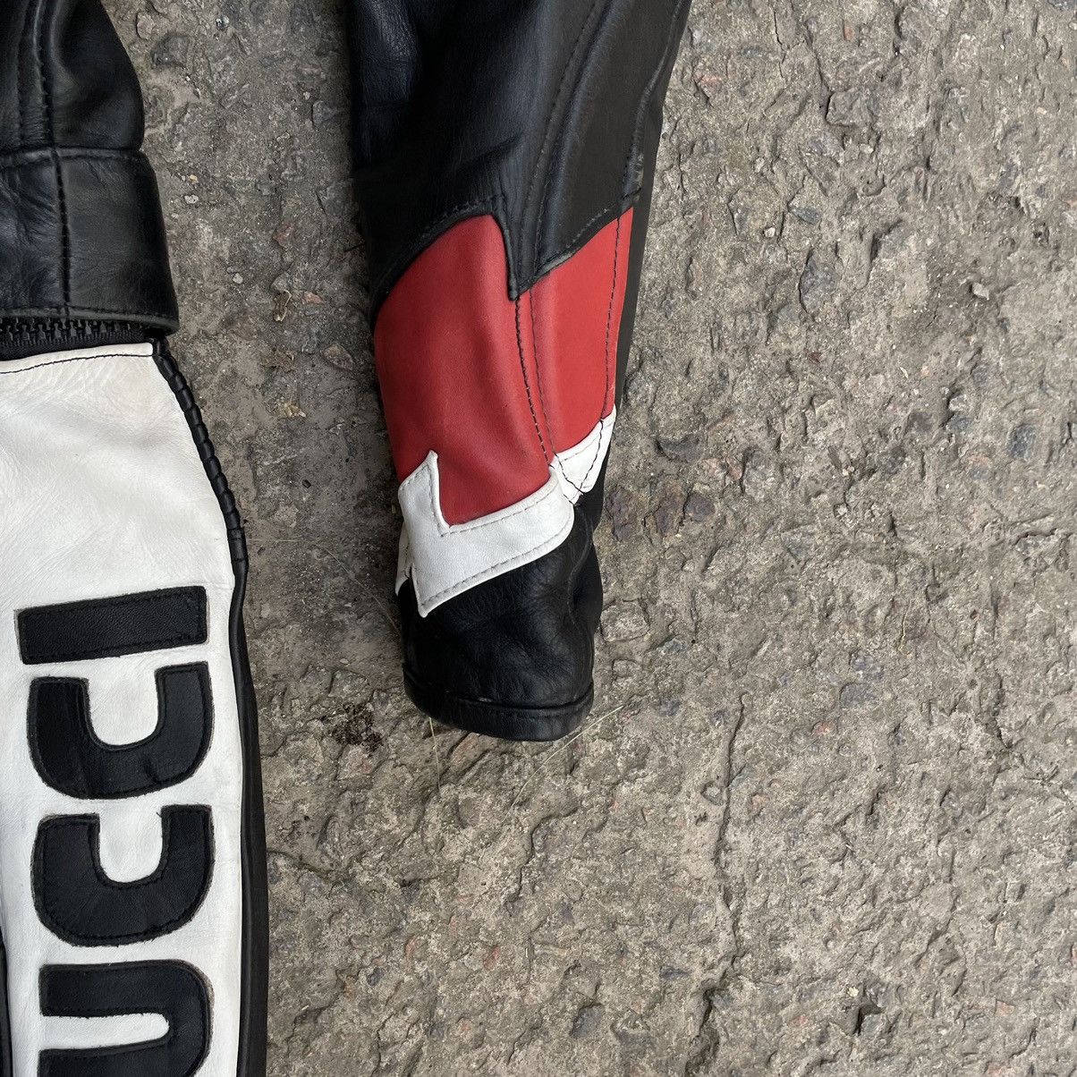 Leather Vintage Motosuit Suit Moto Vanucci Leather 50/40 Rare Size 50S - 22 Thumbnail
