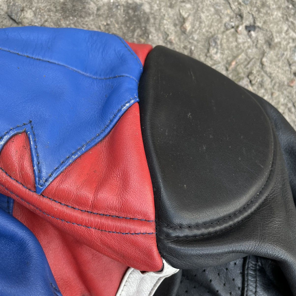 Leather Vintage Motosuit Suit Moto Vanucci Leather 50/40 Rare Size 50S - 6 Thumbnail