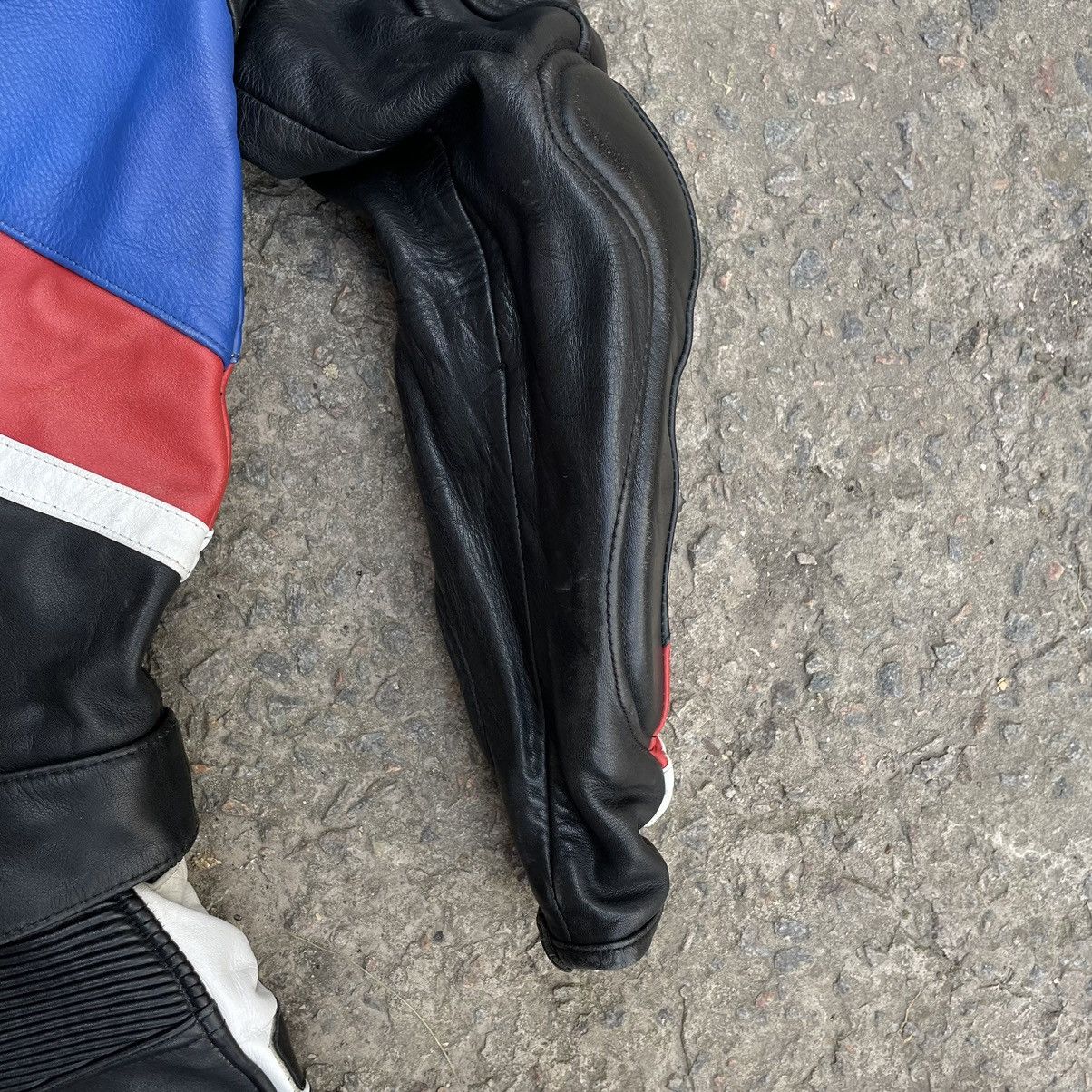 Leather Vintage Motosuit Suit Moto Vanucci Leather 50/40 Rare Size 50S - 16 Thumbnail