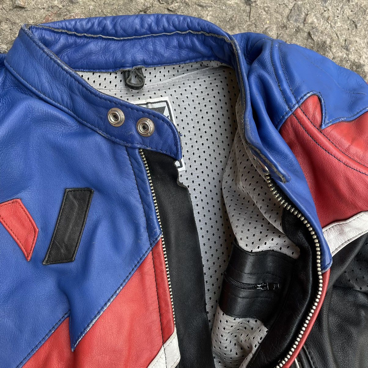 Leather Vintage Motosuit Suit Moto Vanucci Leather 50/40 Rare Size 50S - 5 Thumbnail