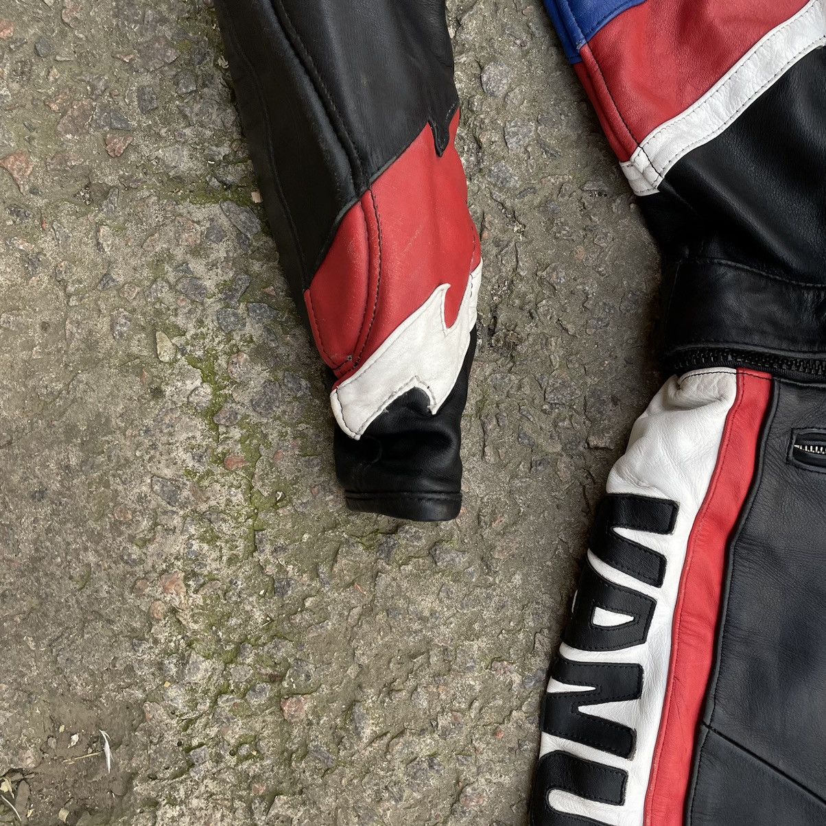 Leather Vintage Motosuit Suit Moto Vanucci Leather 50/40 Rare Size 50S - 20 Thumbnail